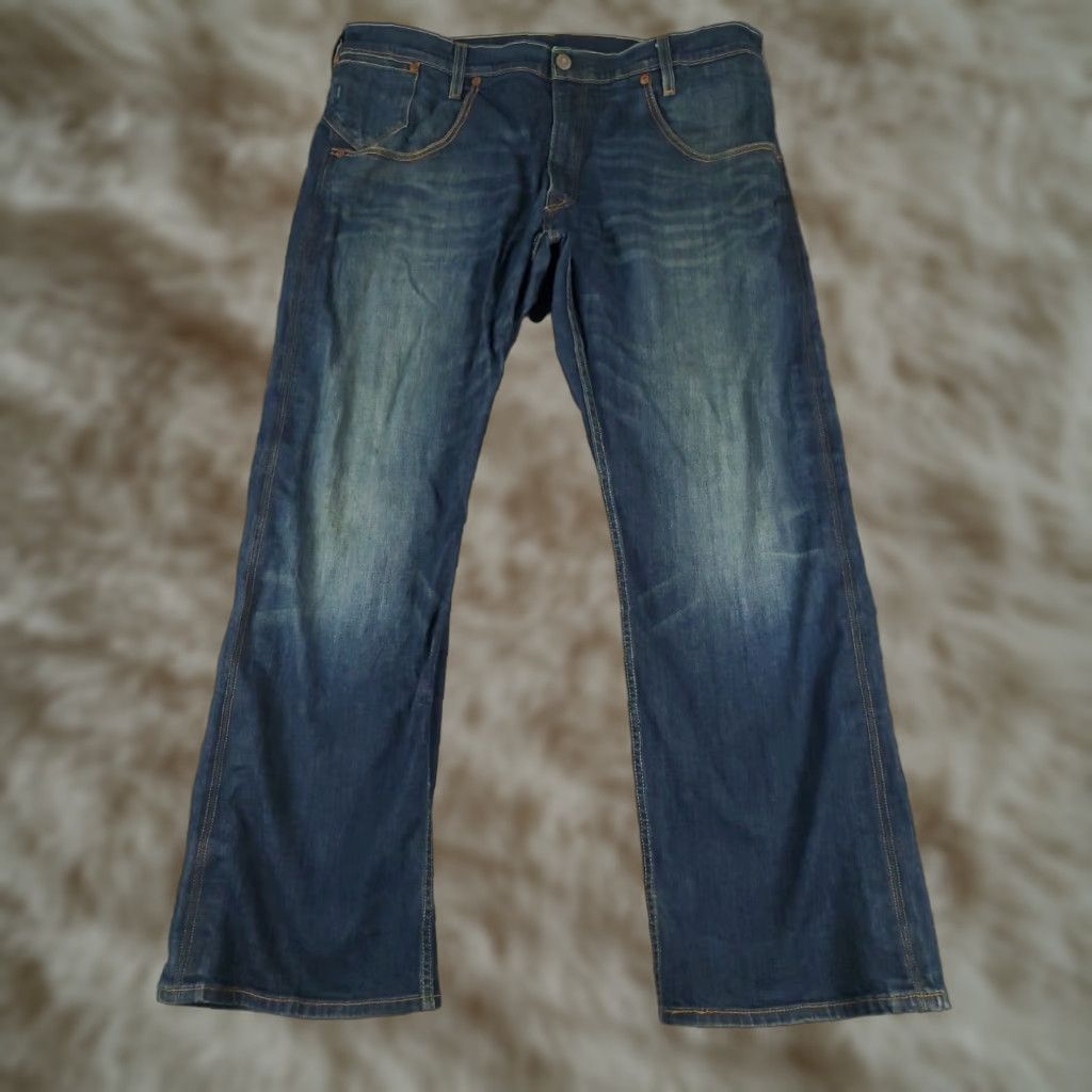 Levi's Levis Mens Straight Leg Jeans Blue 38x30 Extra Large XL Casual Denim Pants Size US 38 / EU 54 - 1 Thumbnail