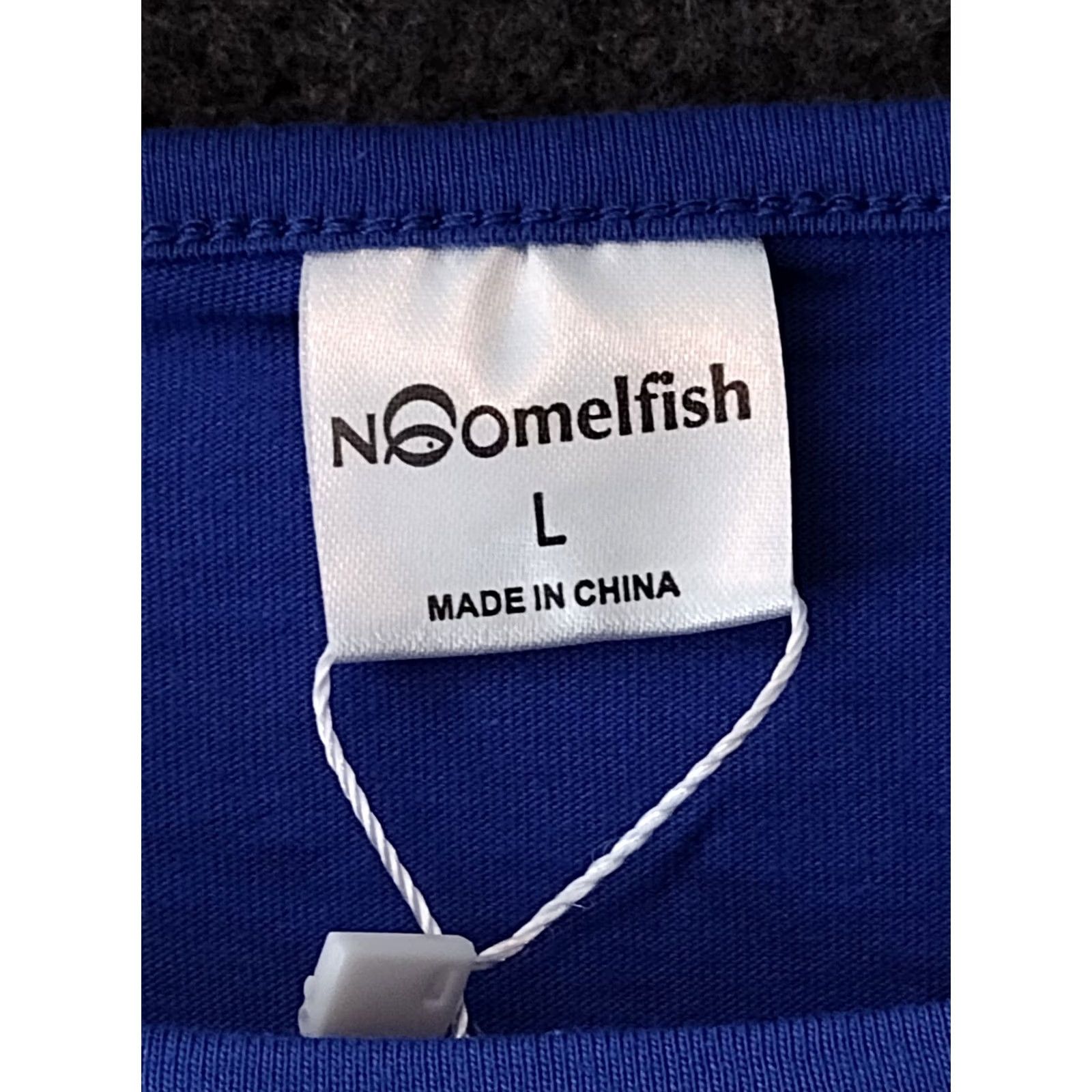 Vintage Noomelfish Women Juniors Dress L Blue Tiered Fit & Flare Dress Size L / US 10 / IT 46 - 6 Thumbnail