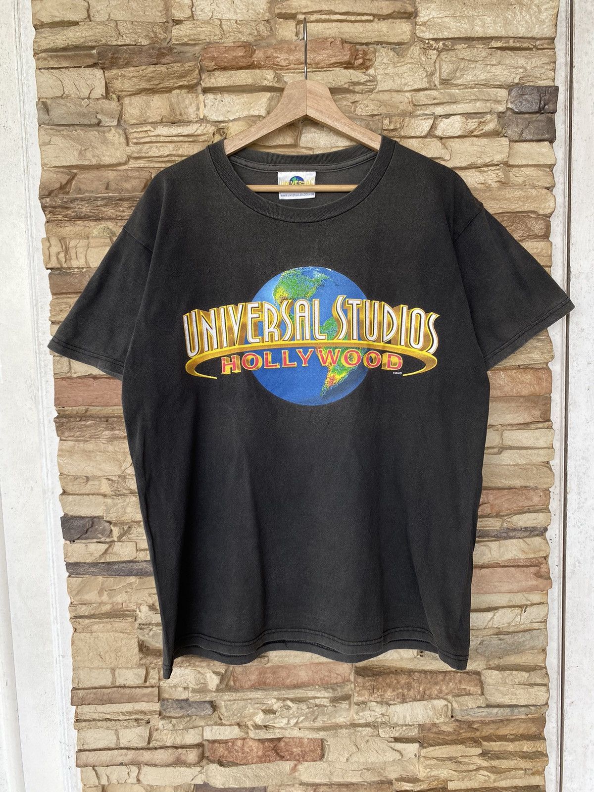 Rare 90s Universal Studios Hollywood Tees Distressed