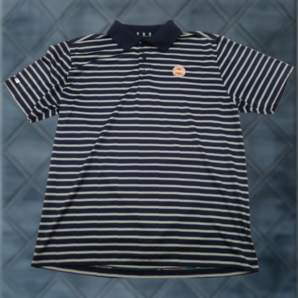 Vintage PGA Performance Polo Shirt Mens Medium Blue Orange Short Sleeve Polo Shirt Size US M / EU 48-50 / 2 - 1 Thumbnail