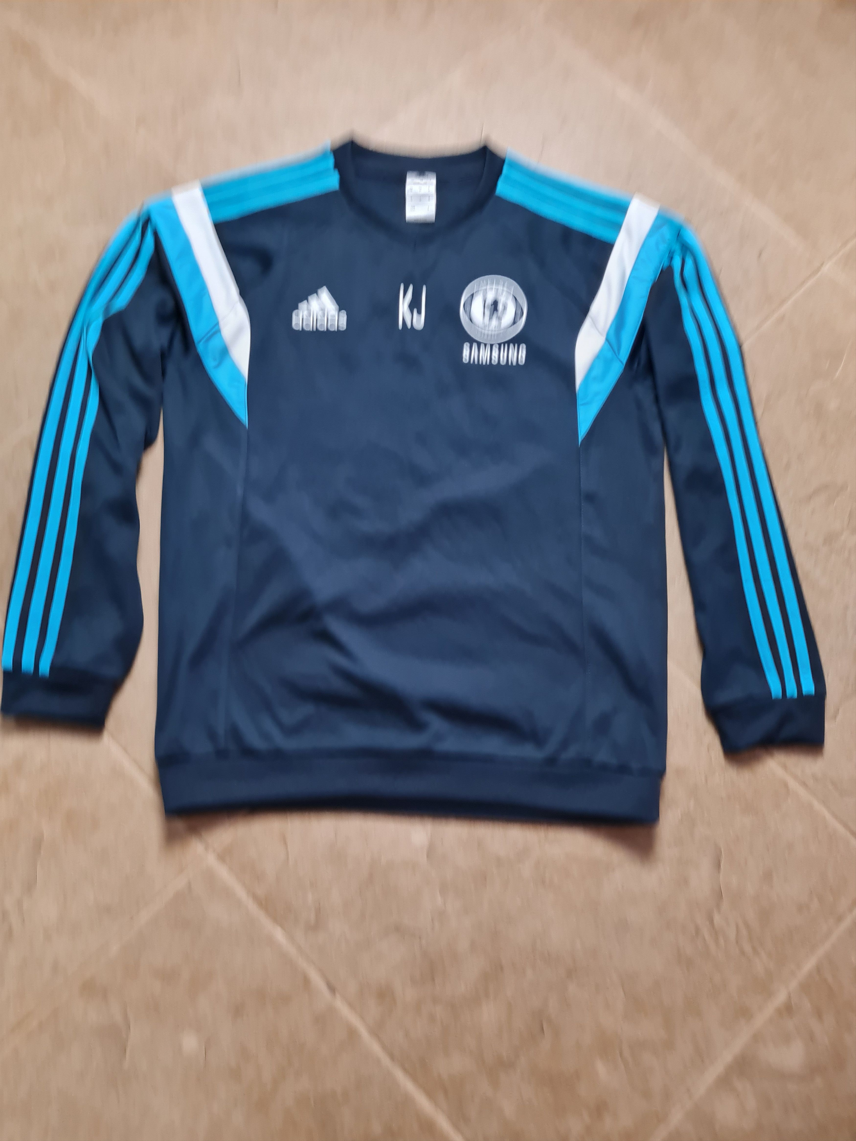 Adidas Sweatshirt Chelsea FC 2014/15 Adidas Big Logo Training Shirt Size US M / EU 48-50 / 2 - 5 Thumbnail
