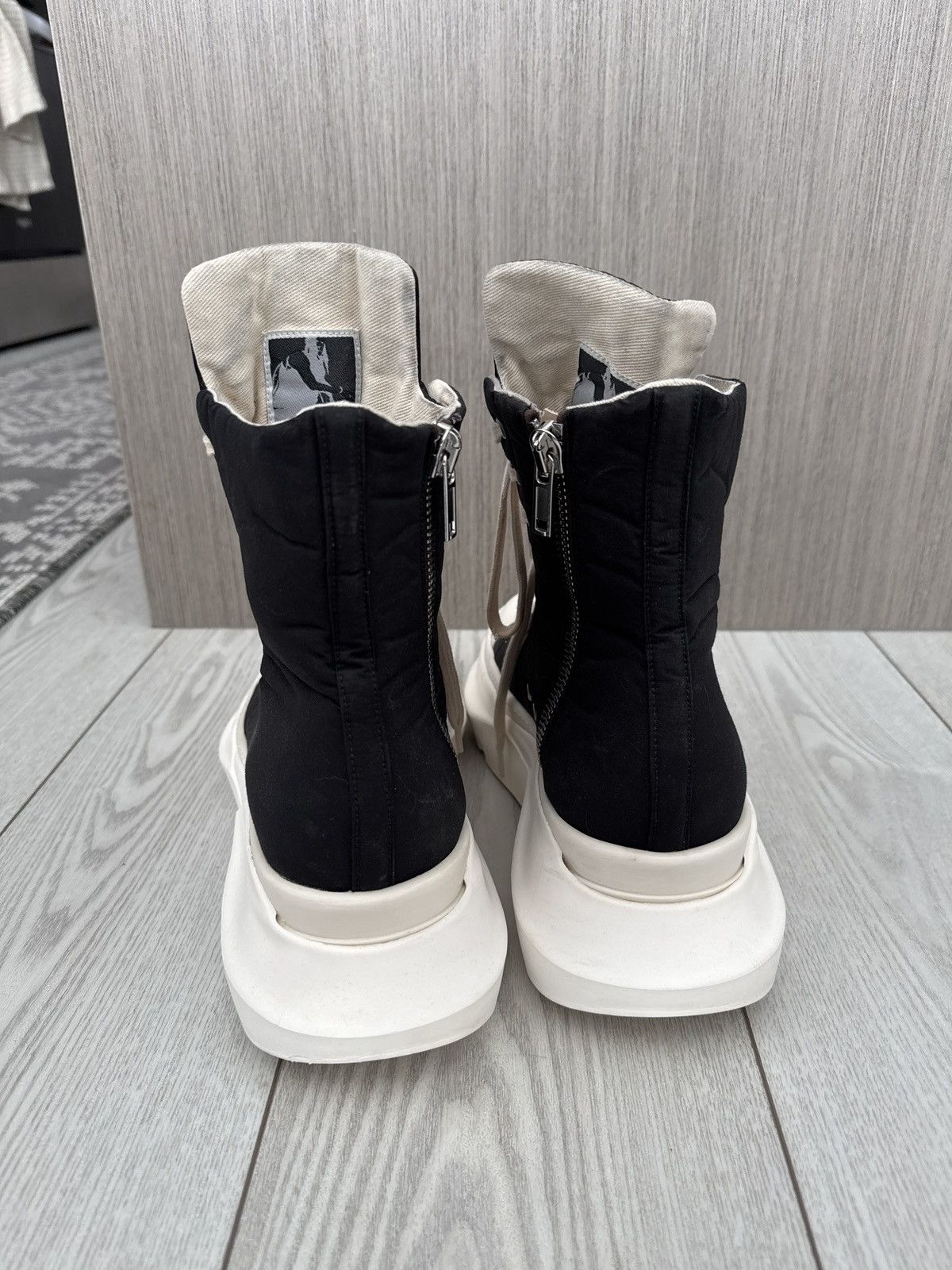 Rick Owens Drkshdw Rick Owens Abstract High Top Size US 12 / EU 45 - 4 Thumbnail