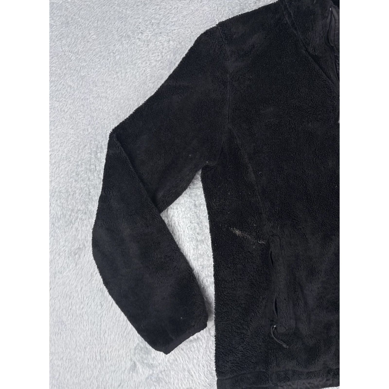 The North Face The North Face Jacket Women Medium Black Polyester Fleece Full Zip Mock READ ME Size M / US 6-8 / IT 42-44 - 3 Thumbnail