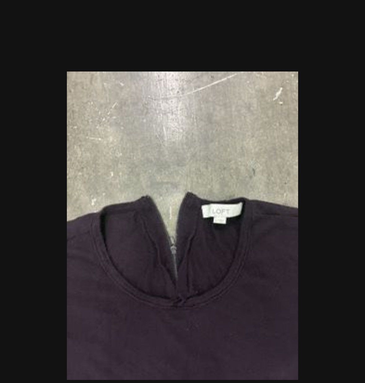Loft LOFT Split Neck Knit Pullover Sweater Long Sleeve Small Size S / US 4 / IT 40 - 2 Thumbnail