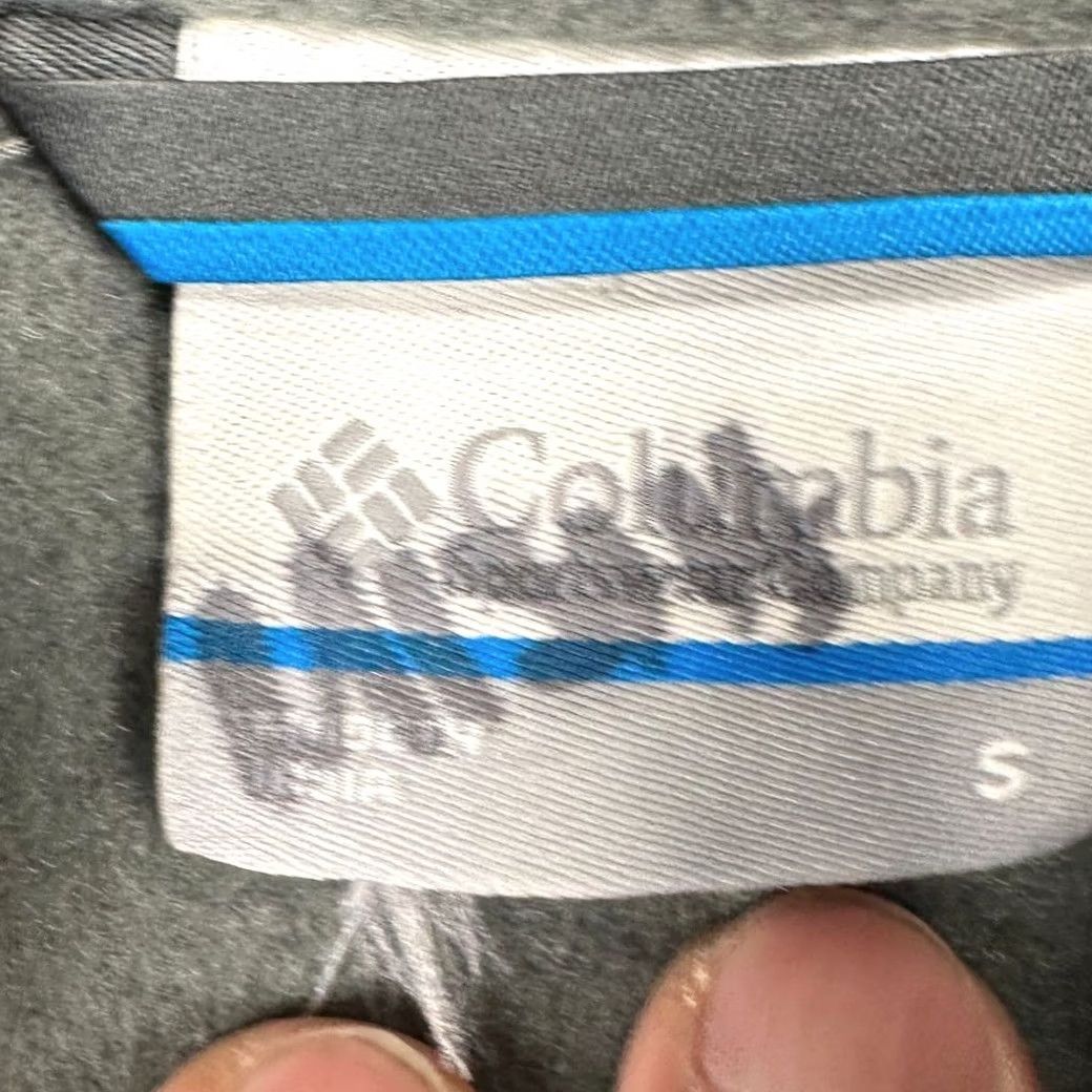 Logo 7 Columbia Fleece Full Zip Jacket Adult Small Gray Pocket Logo Mens Size US S / EU 44-46 / 1 - 4 Thumbnail
