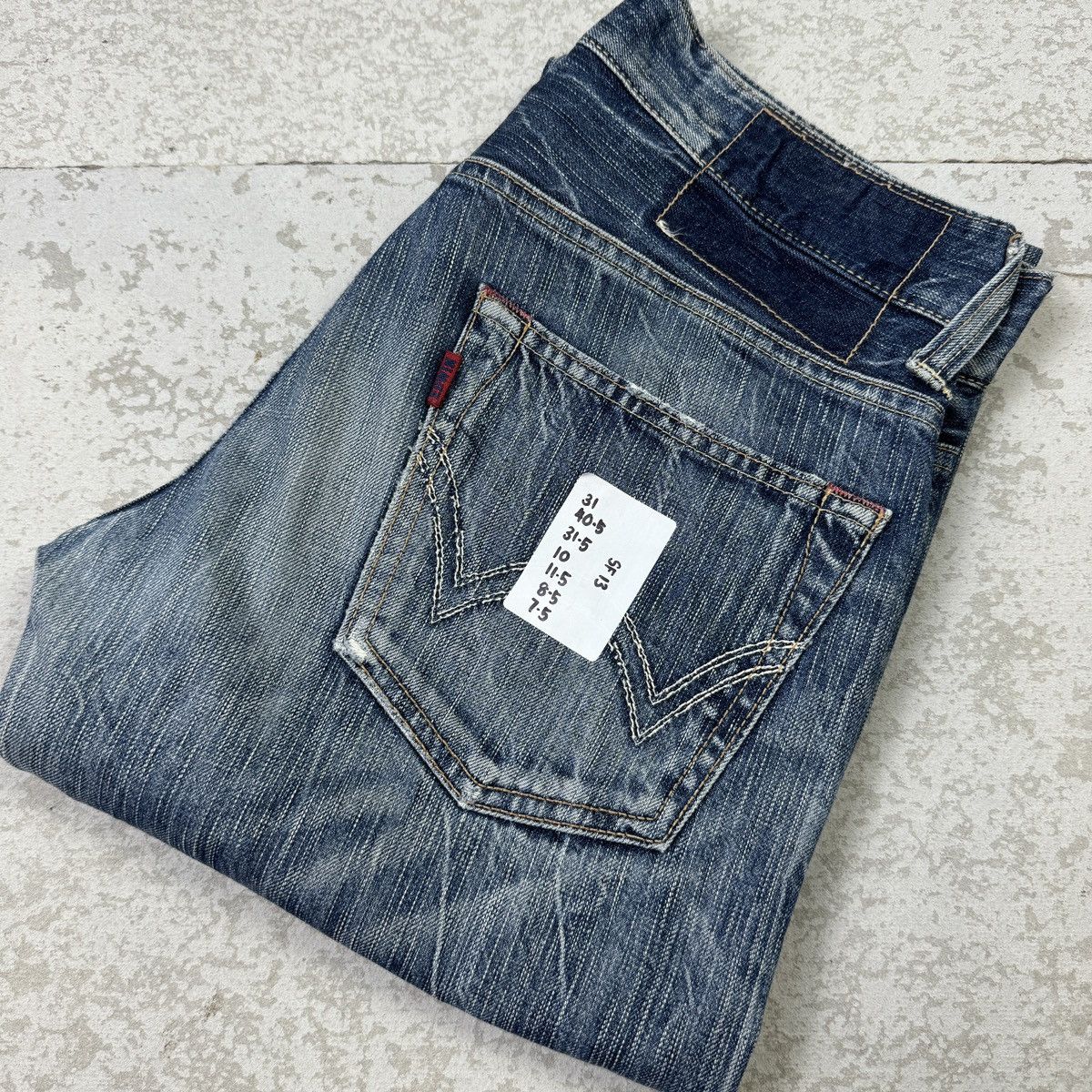 Edwin 2000s Edwin - Blue Trip 503 Jeans Size US 31 - 12 Thumbnail