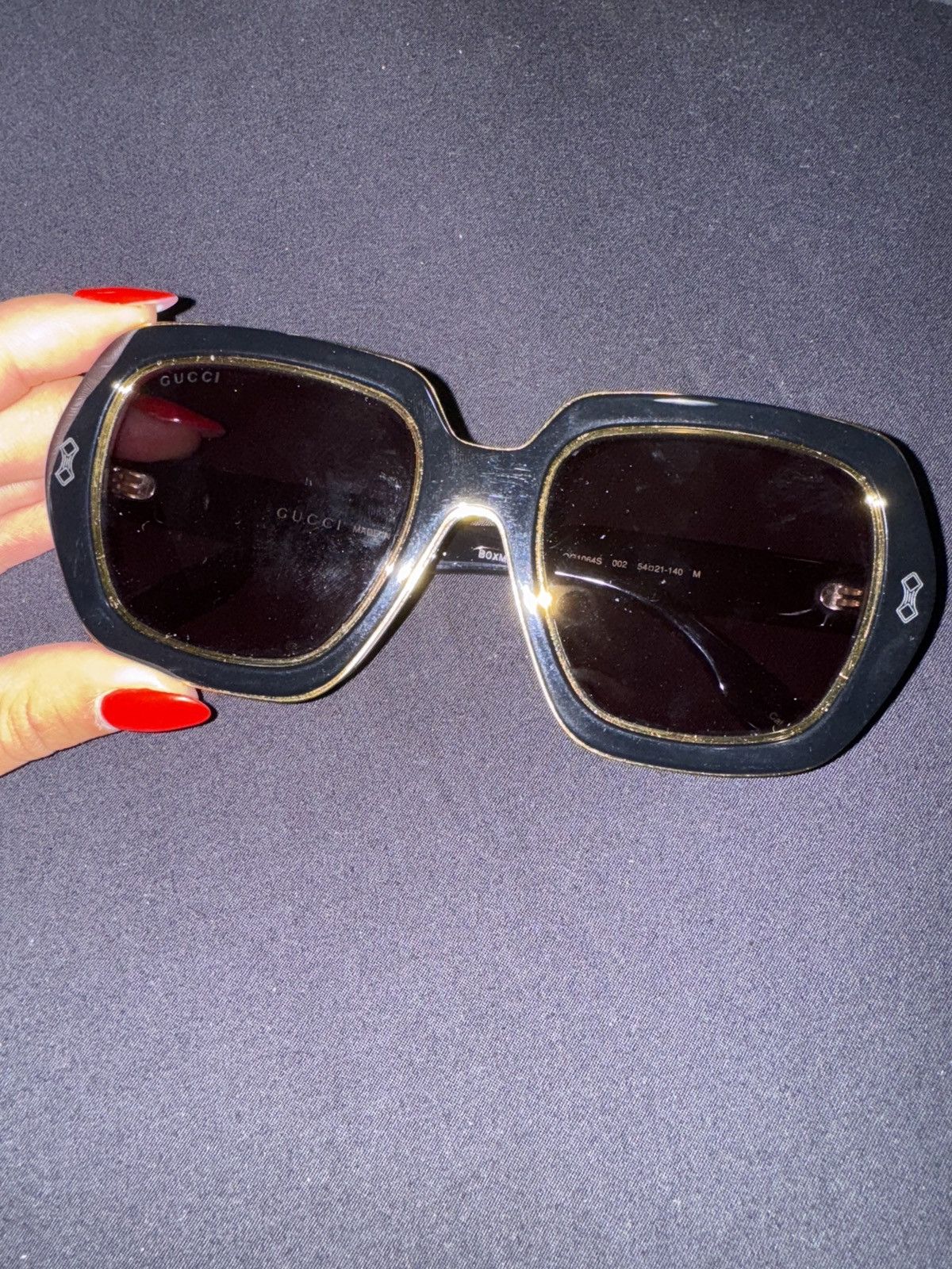 Gucci Gucci shades Size ONE SIZE - 1 Thumbnail