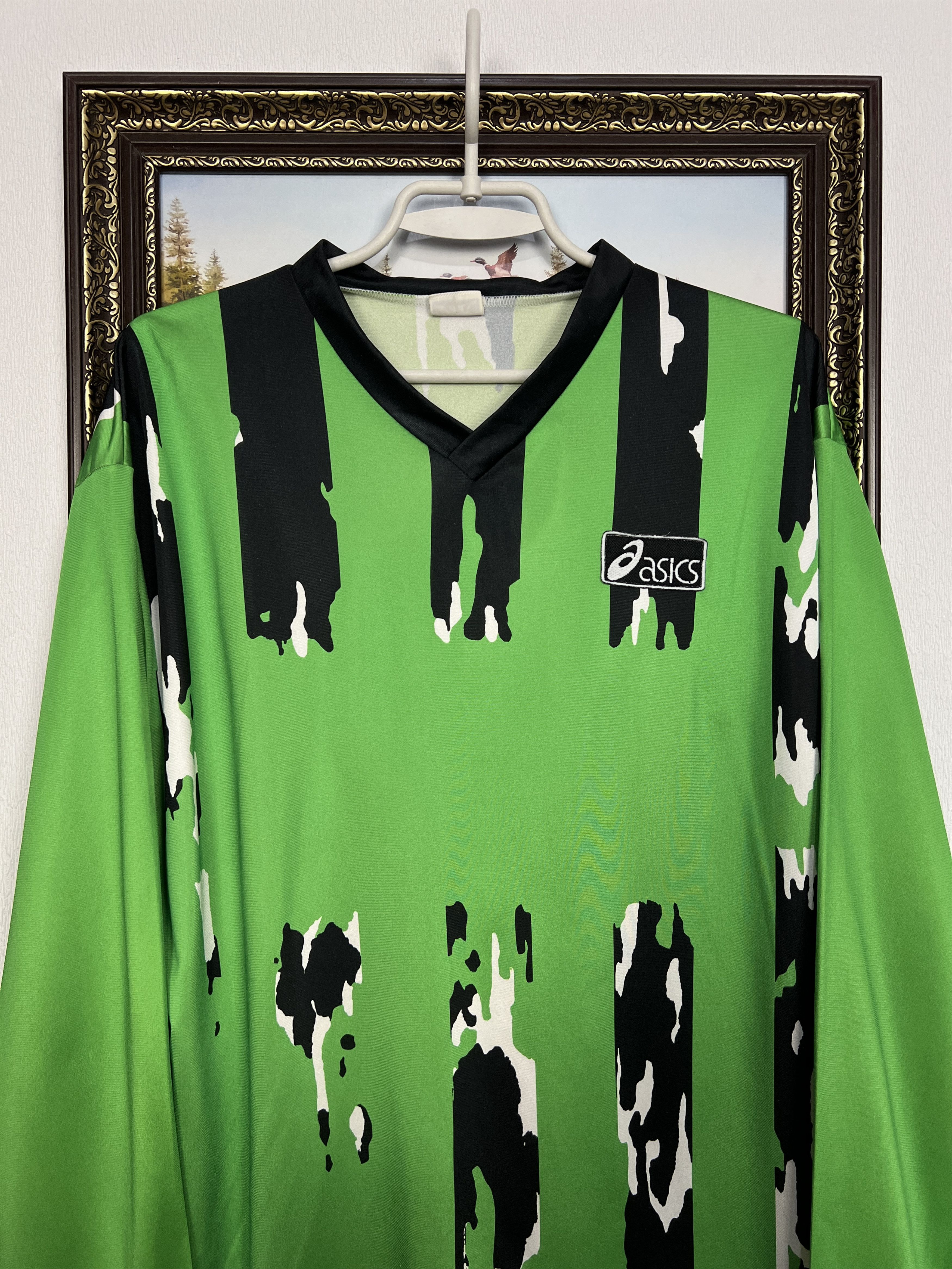 Asics Borussia Monchengladbach football shirt Long Sleeve Jersey Size US L / EU 52-54 / 3 - 2 Thumbnail