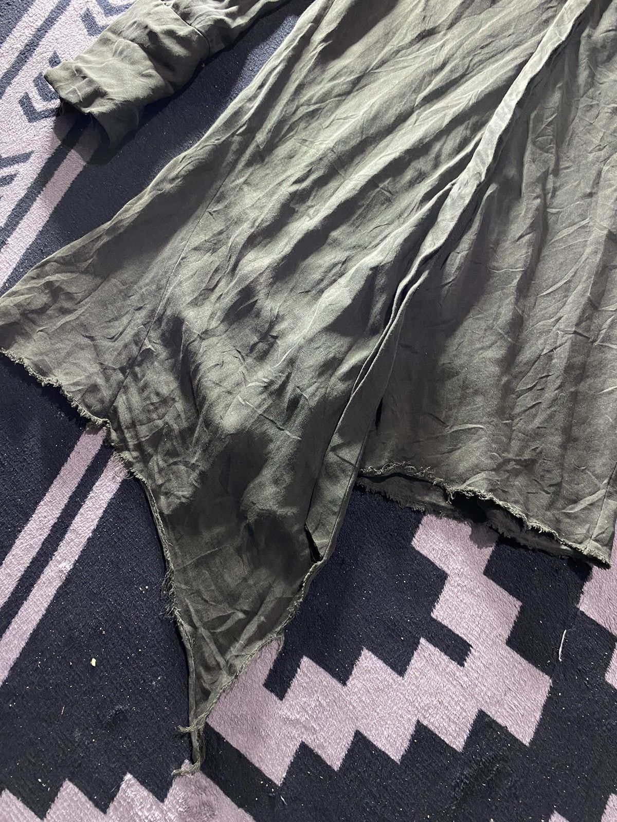 14th Addiction × KMRii × Yasuyuki Ishii Milano Laurent assymmetric distressed buttons shirt Size US S / EU 44-46 / 1 - 4 Thumbnail