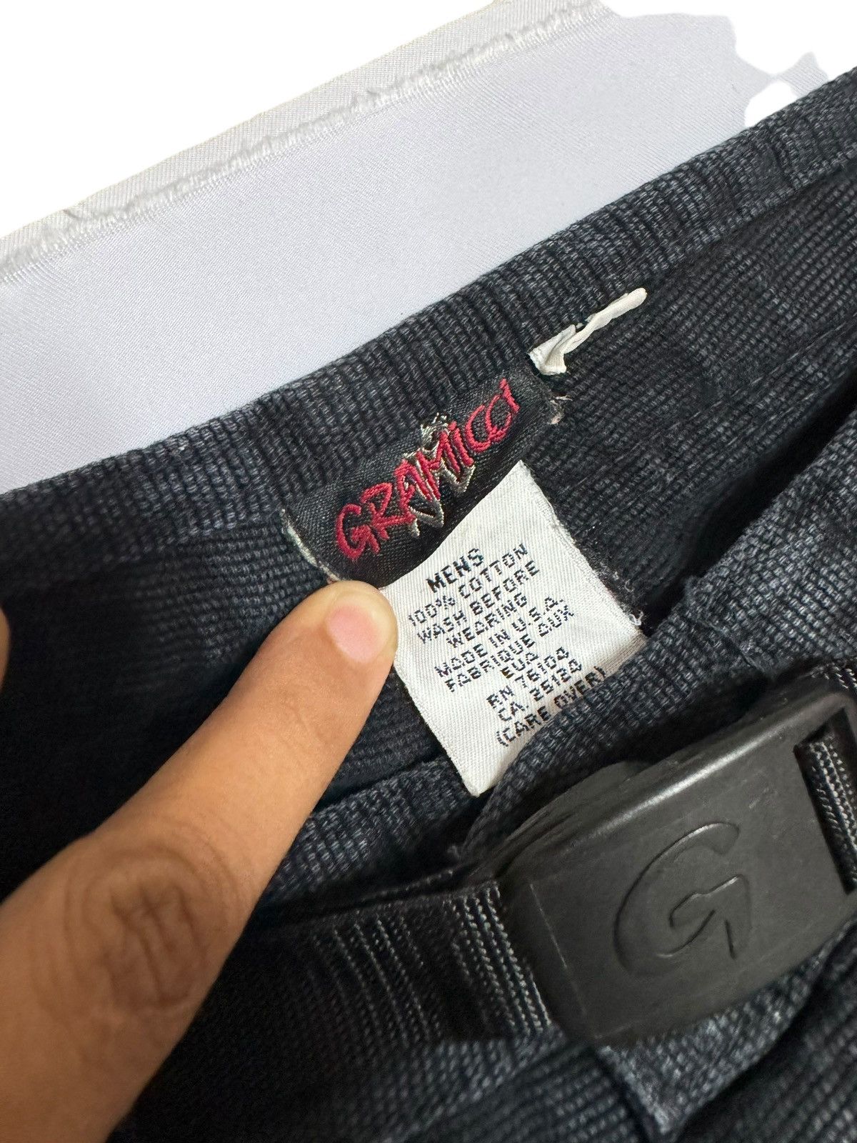 Gramicci × Vintage Vtg🔥Gramicci Double Knee Duck Canvas Pants Size US 30 / EU 46 - 16 Thumbnail