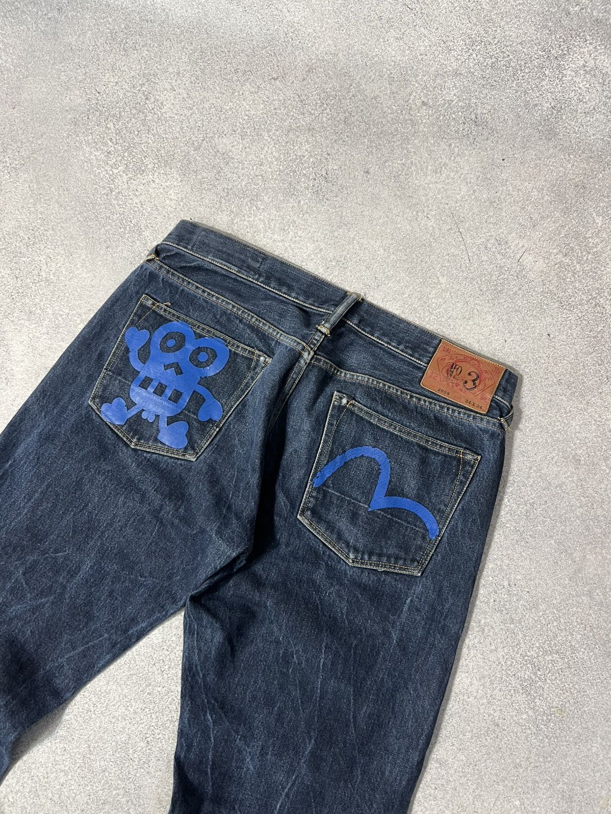 Evisu Vintage Evisu Jeans Embroidered Pants Y2K Size US 34 / EU 50 - 2 Thumbnail