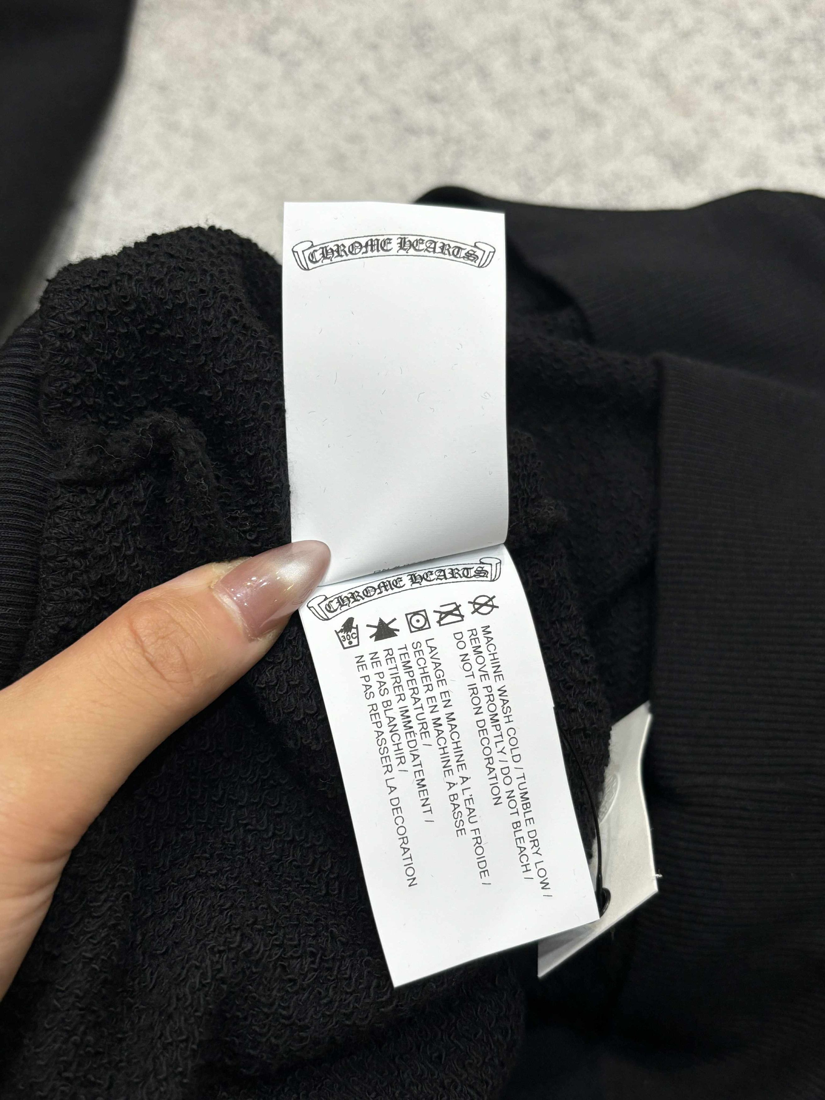 Chrome Hearts CHROME HEARTS Blind Spot Black Tripple Cross Sweater BLACK Size US S / EU 44-46 / 1 - 11 Thumbnail