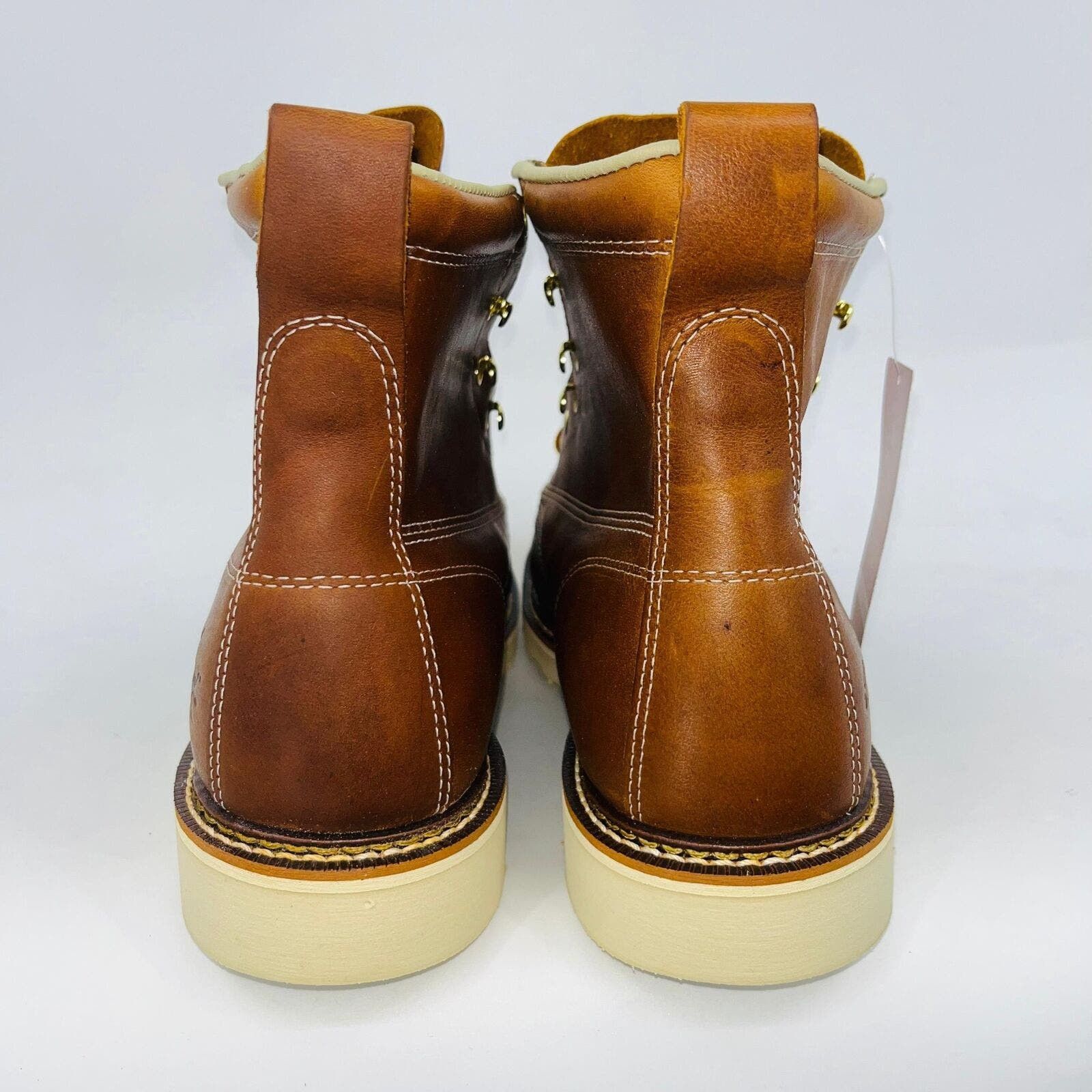 THOROGOOD MENS SLIP-RESISTANT 6 MOCTOE WORK BOOTS SIZE 11.5