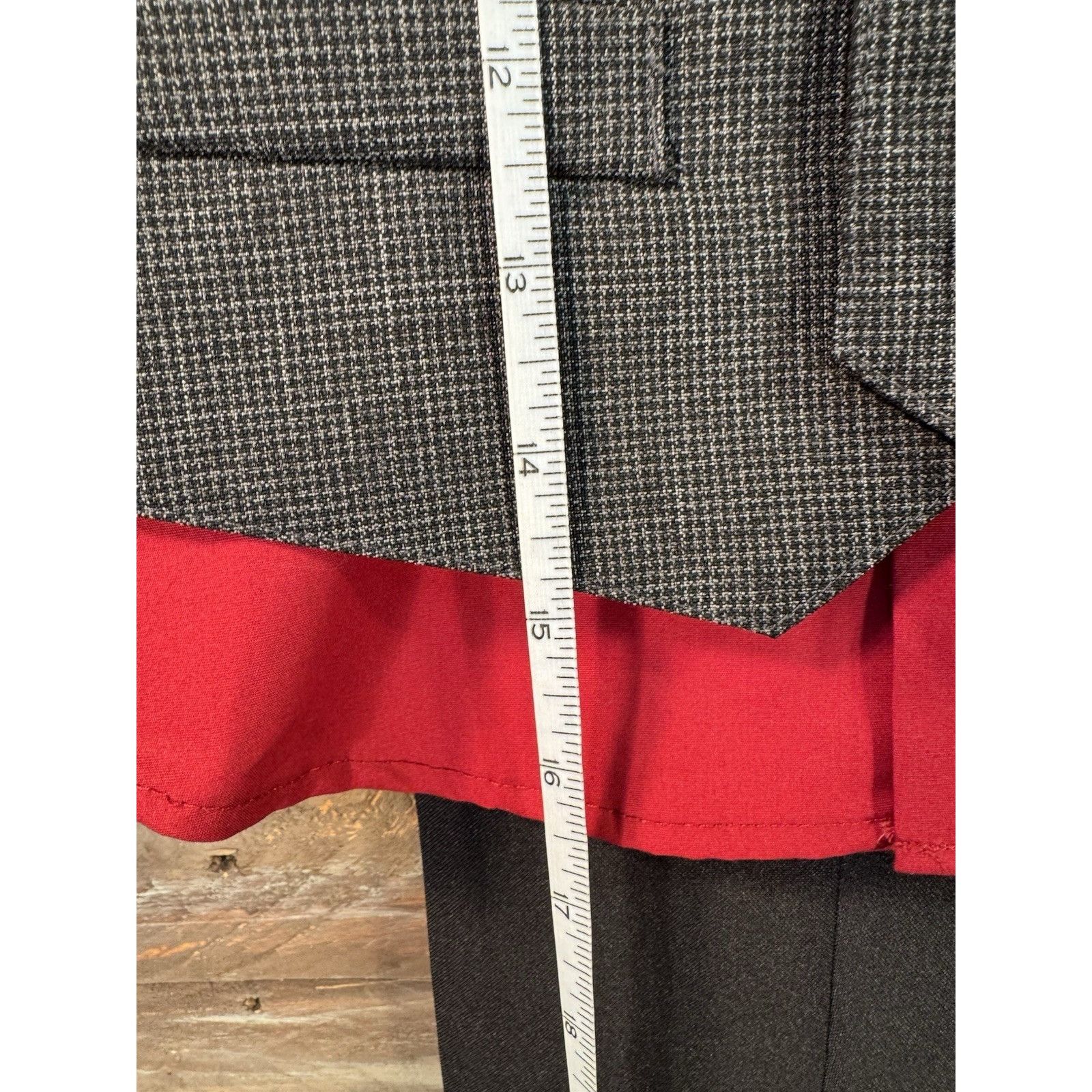 Other TFW Boys Long Sleeve 4 Pc Burgundy Red & Black Dress Pant Su Size US XS / EU 42 / 0 - 6 Thumbnail
