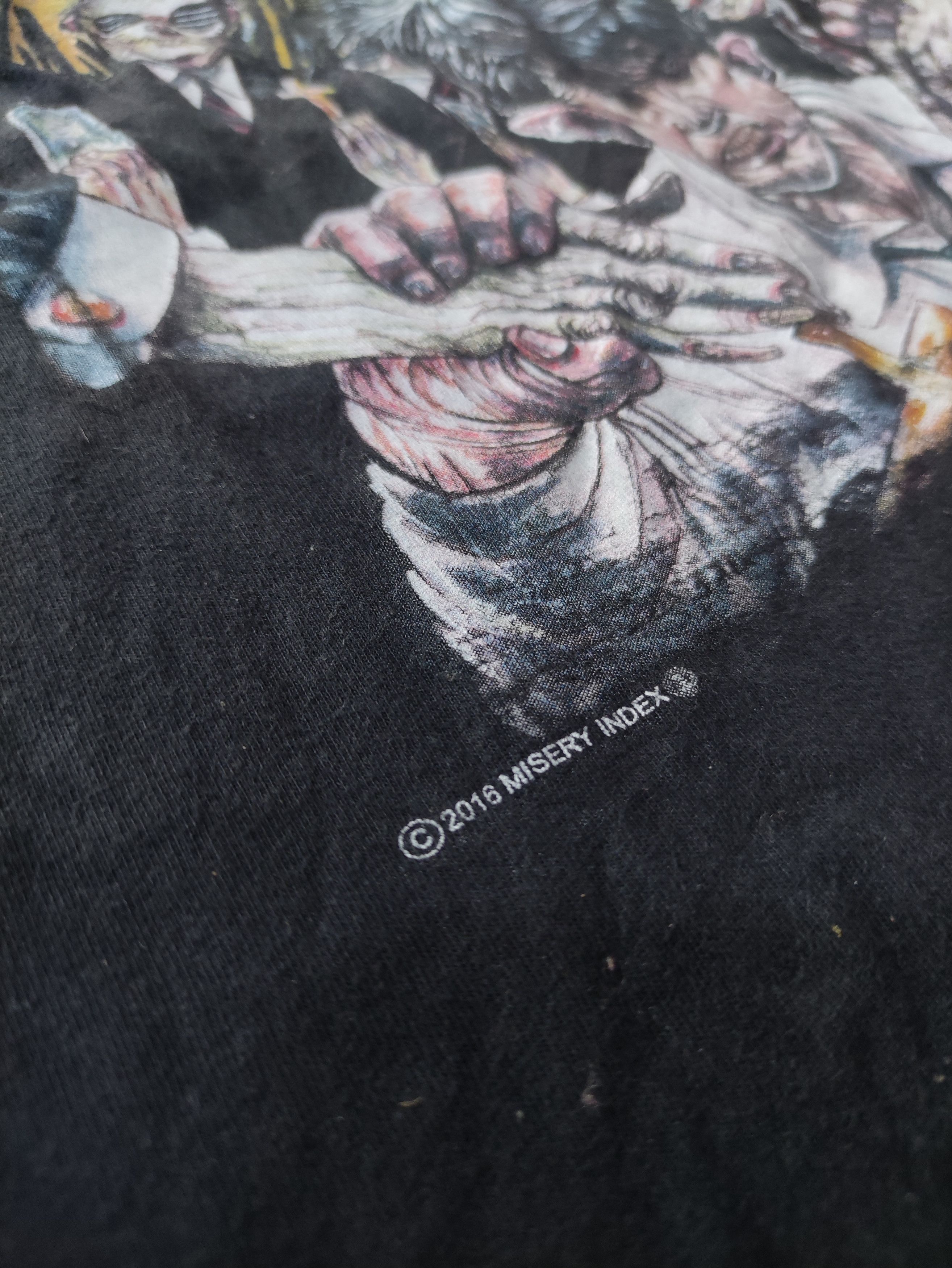 Band Tees MISERY INDEX DISSENT Size US XL / EU 56 / 4 - 5 Thumbnail