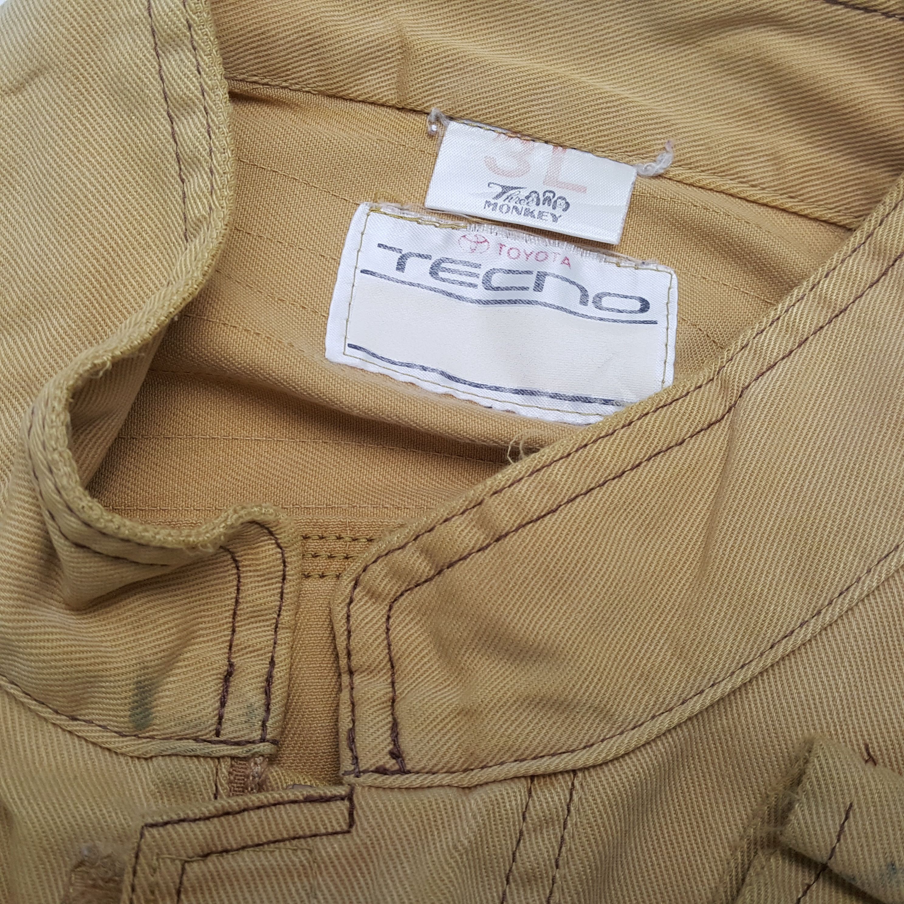 Japanese Brand × Vintage TOYOTA TECNO Motorsports Racing Style Coverall Jacket Size US M / EU 48-50 / 2 - 14 Thumbnail