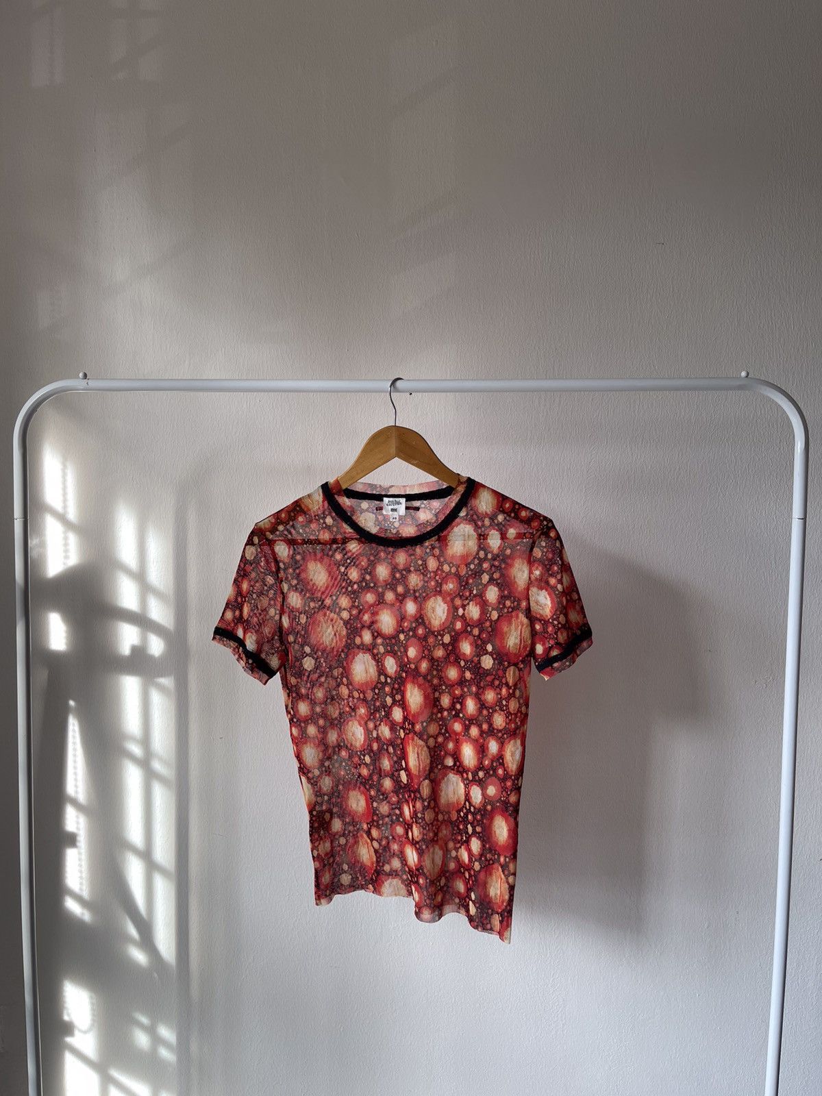 Jean Paul Gaultier 90s Jean Paul Gaultier Homme Mesh Tee Size US S / EU 44-46 / 1 - 7 Thumbnail