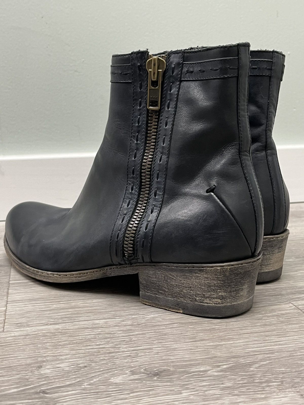 Costume National Double Zip Boot. Size US 8.5 / EU 41-42 - 17 Thumbnail