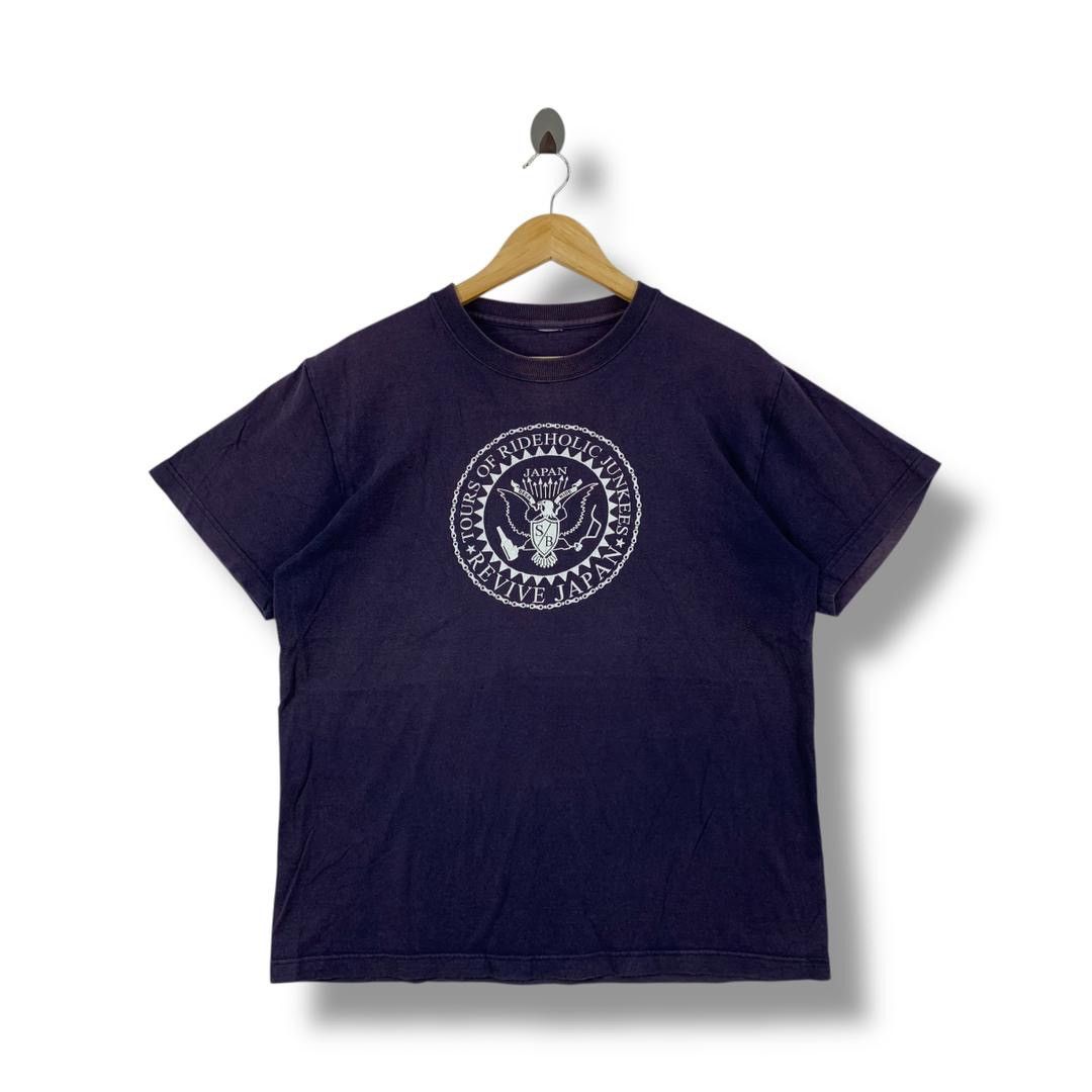 Japanese Brand × Vintage Vintage REVIVE JAPAN japan racing shop tee Size US M / EU 48-50 / 2 - 1 Thumbnail