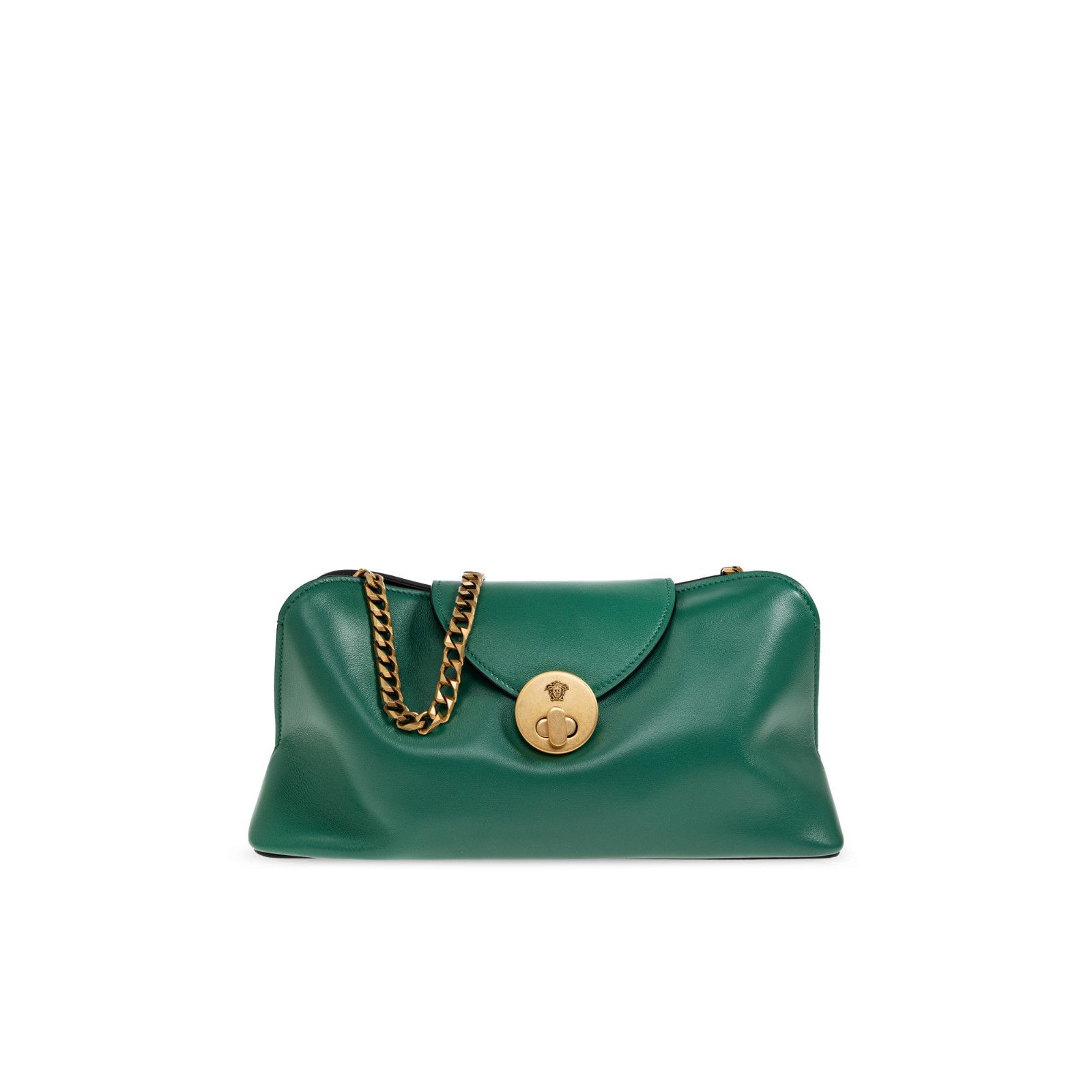 Versace VERSACE Vivian Nappa Leather Green Shoulder Bag New & Authen Size ONE SIZE - 6 Thumbnail