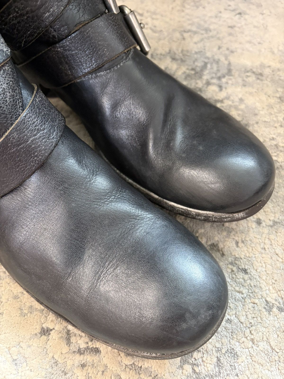 Japanese Brand whoop de doo - Buckle Leather Boots Size US 8 / EU 41 - 6 Thumbnail