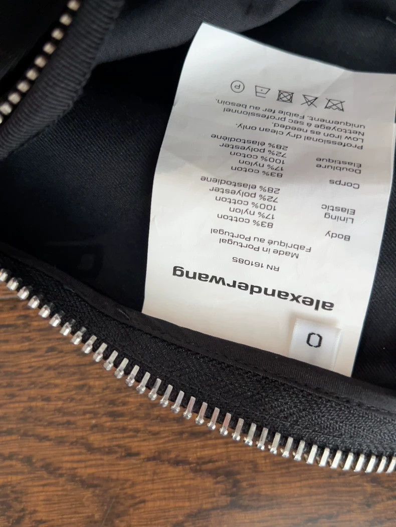 Alexander Wang Alexander Wang High-Waist Zip Skirt- Size 24" / US 00 / IT 34 - 6 Thumbnail