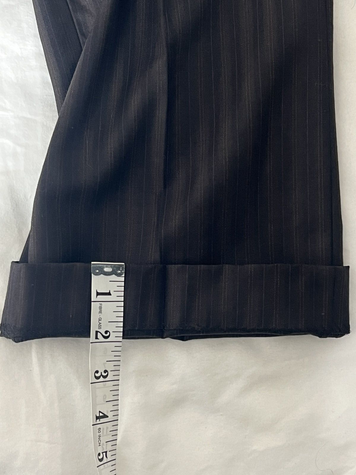 Ted Baker Ted Baker Charcoal Pinstripe Wool Suit Jacket & Trousers Size 40R - 13 Thumbnail