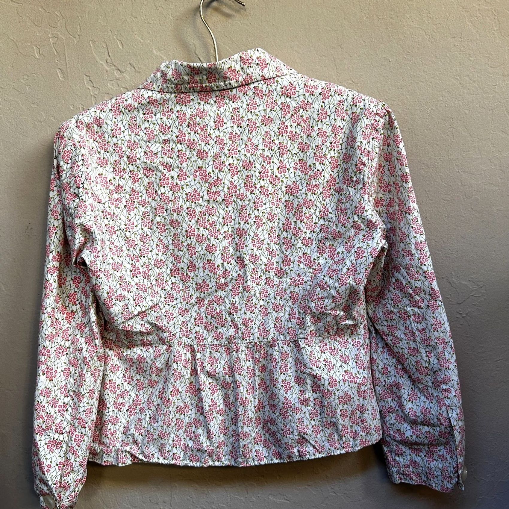 Anthropologie Odille Blazer Women's Two-Button Floral Pink Multicolor Size 2 Jacket Size XS / US 0-2 / IT 36-38 - 2 Thumbnail