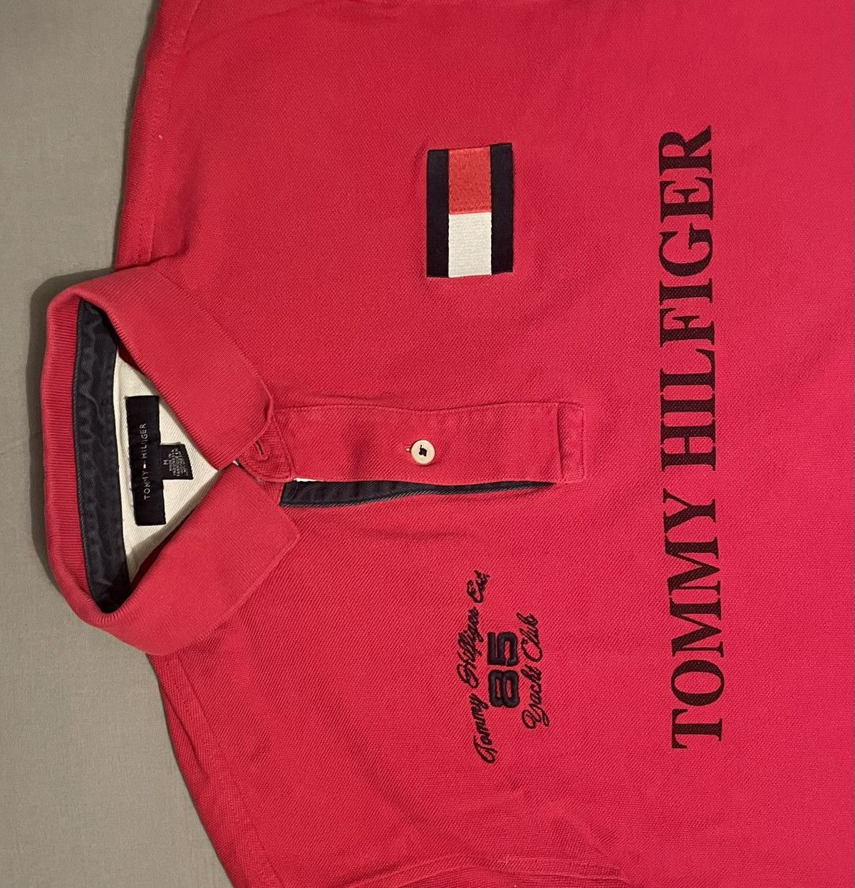 Tommy Hilfiger Vintage Tommy Hilfiger Polo Size US M / EU 48-50 / 2 - 3 Thumbnail