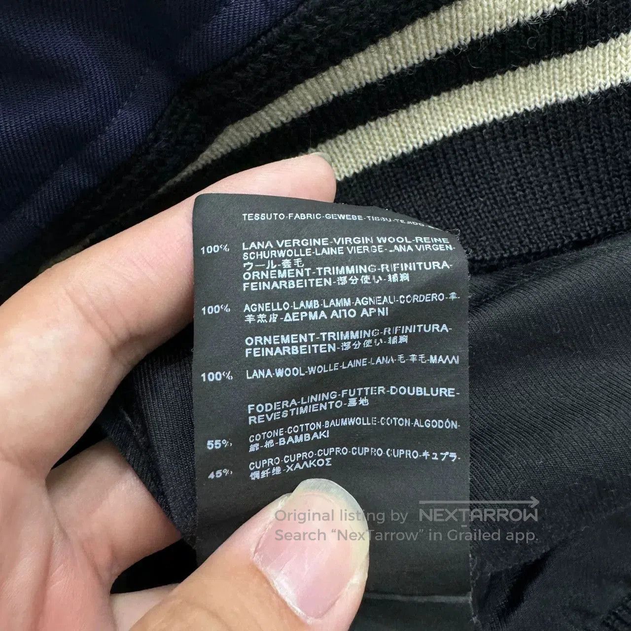 Saint Laurent Paris SLP Teddy Baseball Jacket. Size US M / EU 48-50 / 2 - 4 Thumbnail