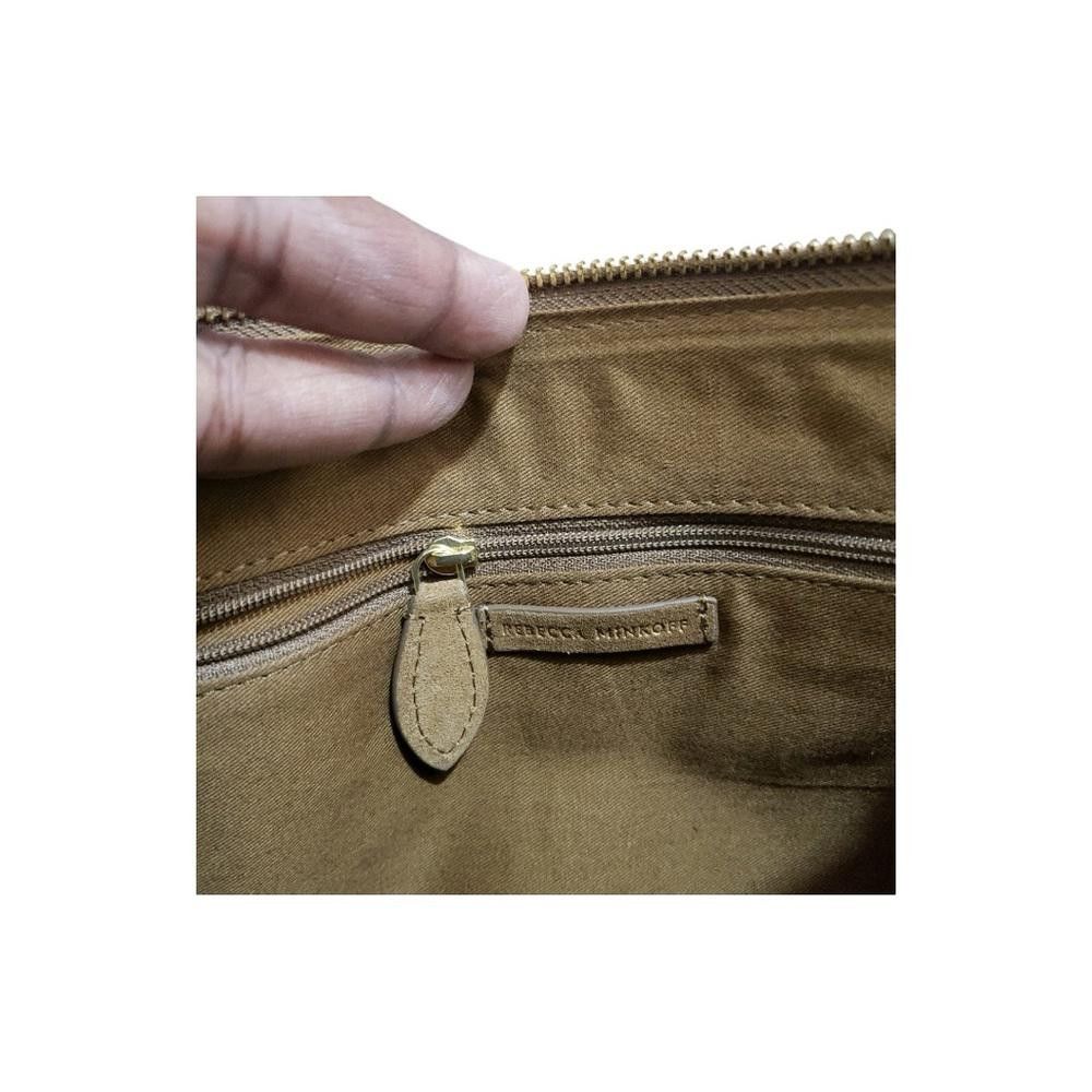 Designer Rebecca Minkoff Tan Suede Small Handbag Size ONE SIZE - 5 Thumbnail