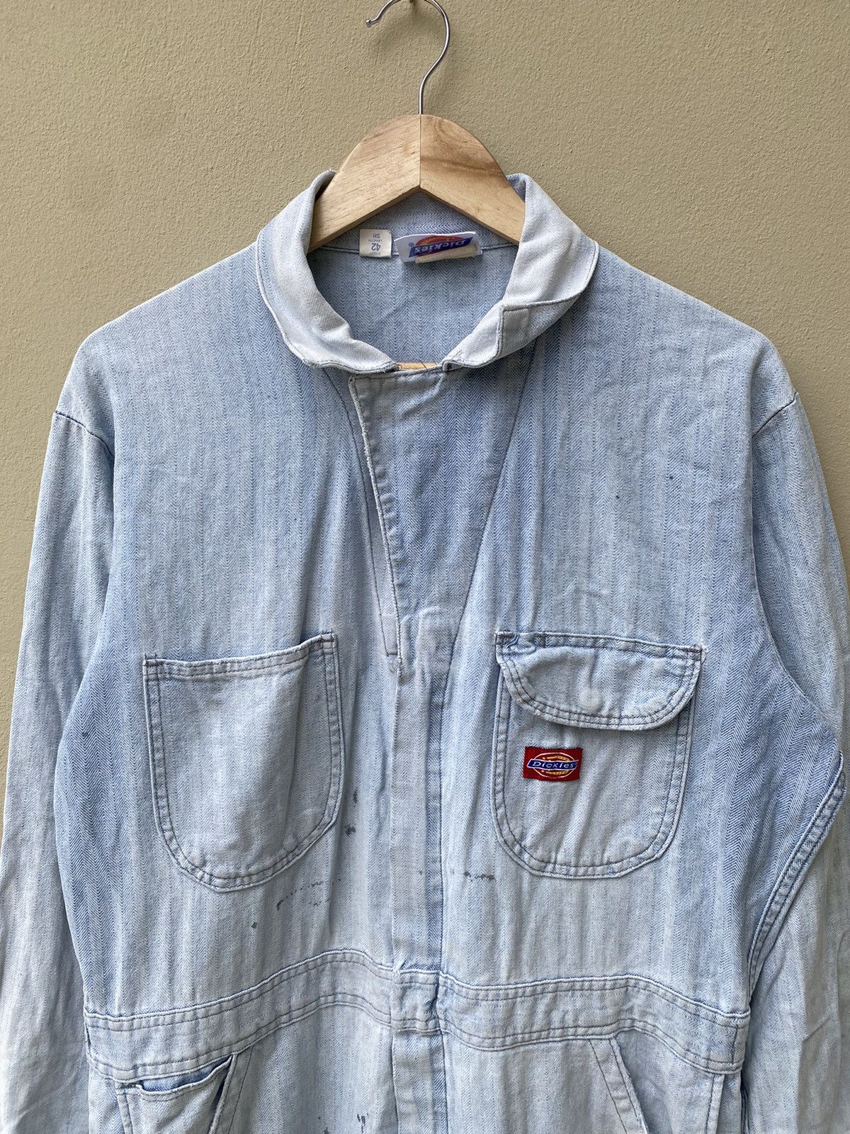 Dickies × Vintage RARE VINTAGE DICKIES OVERALLS WORKERS DISTRESSED Size US 42 / EU 58 - 7 Thumbnail