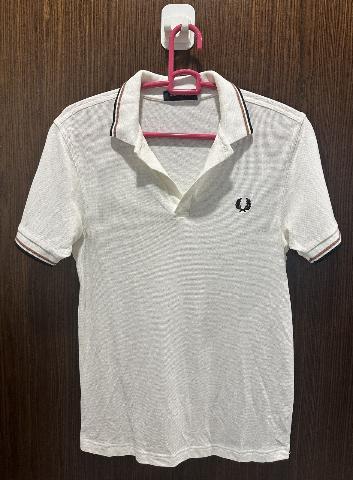 Fred Perry Original Fred Perry Shirt White Men Polo Tee Size US S / EU 44-46 / 1 - 1 Thumbnail