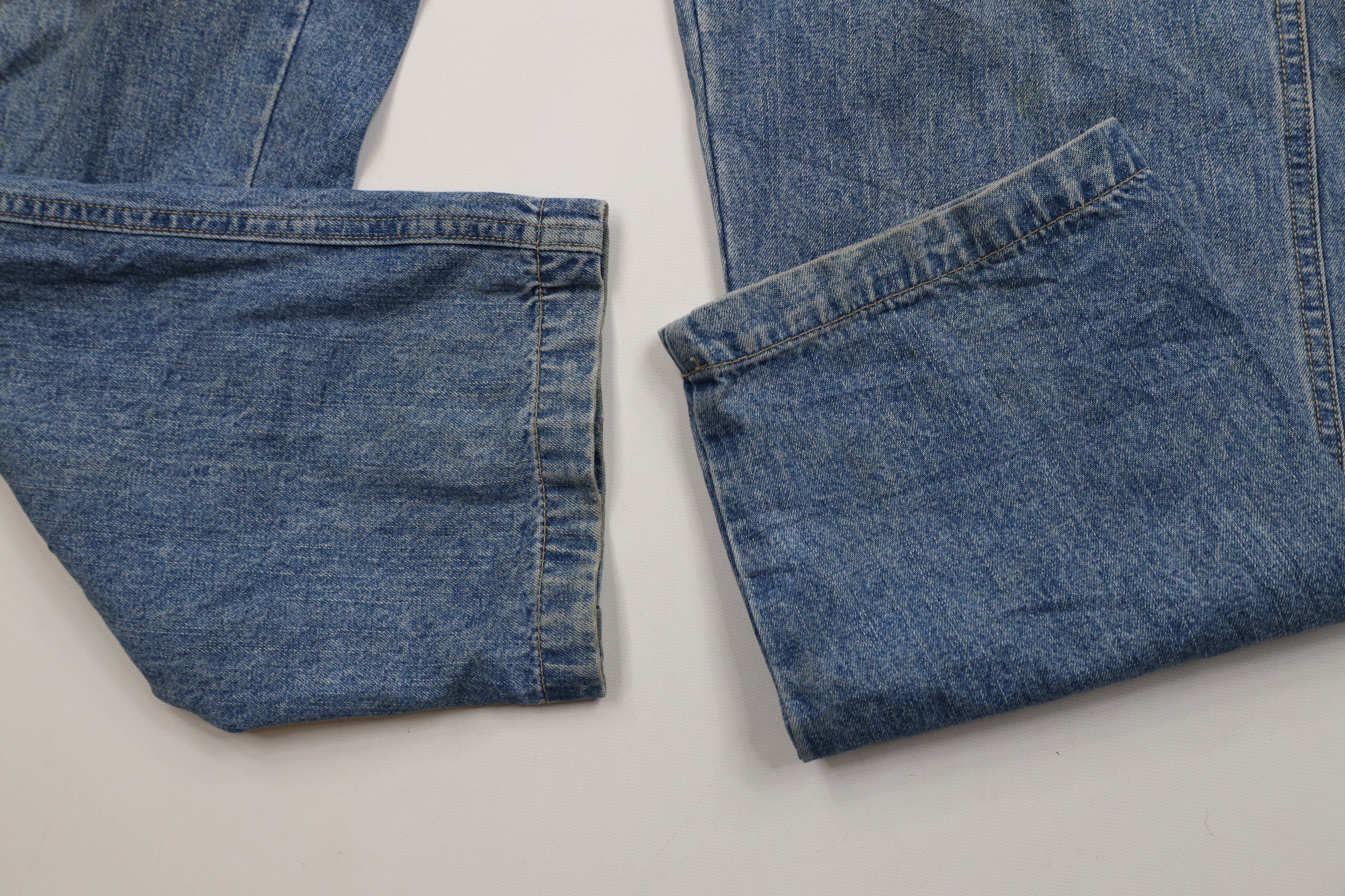 Vintage Vintage 90s Y2K Streetwear Baggy Fit Dungaree Denim Jeans Size US 30 / EU 46 - 7 Thumbnail