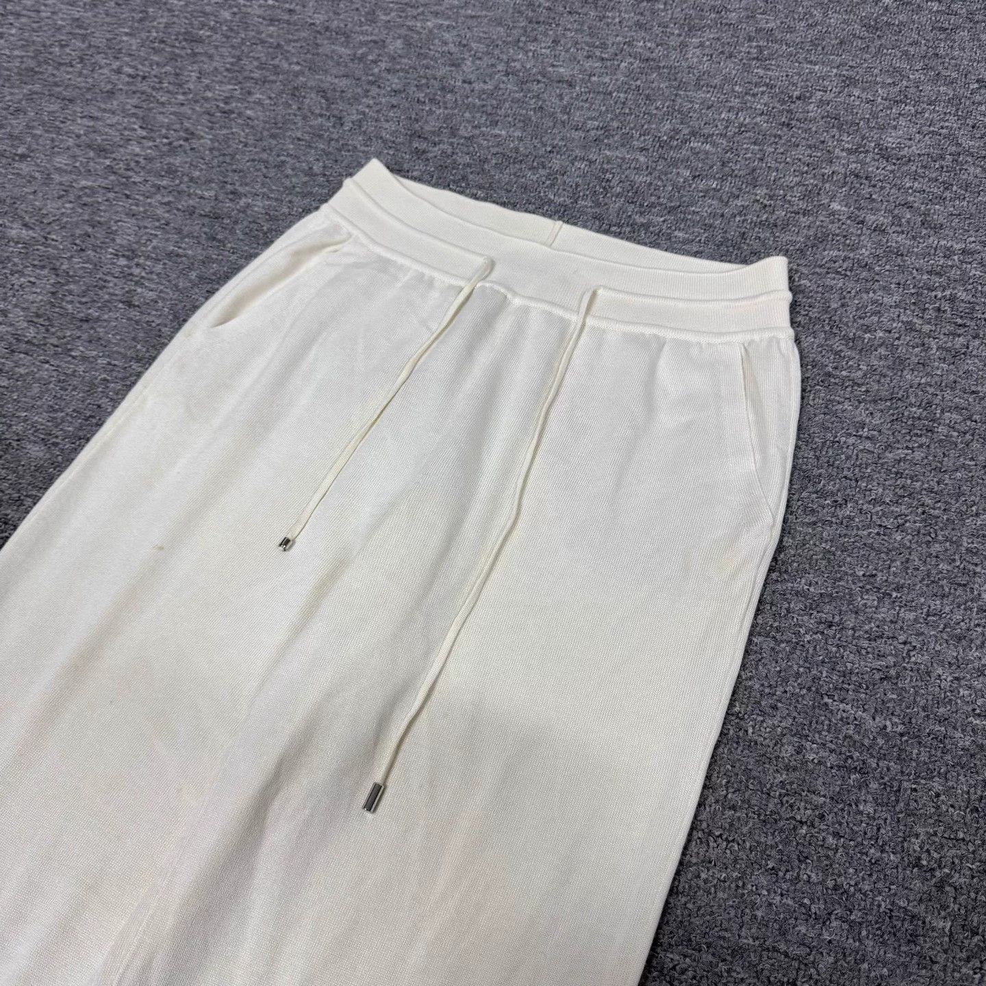 Loro Piana Loro Piana Wool Drawstring Sweatpants 40 Old Money 95New Size 27" / US 4 / IT 40 - 3 Thumbnail