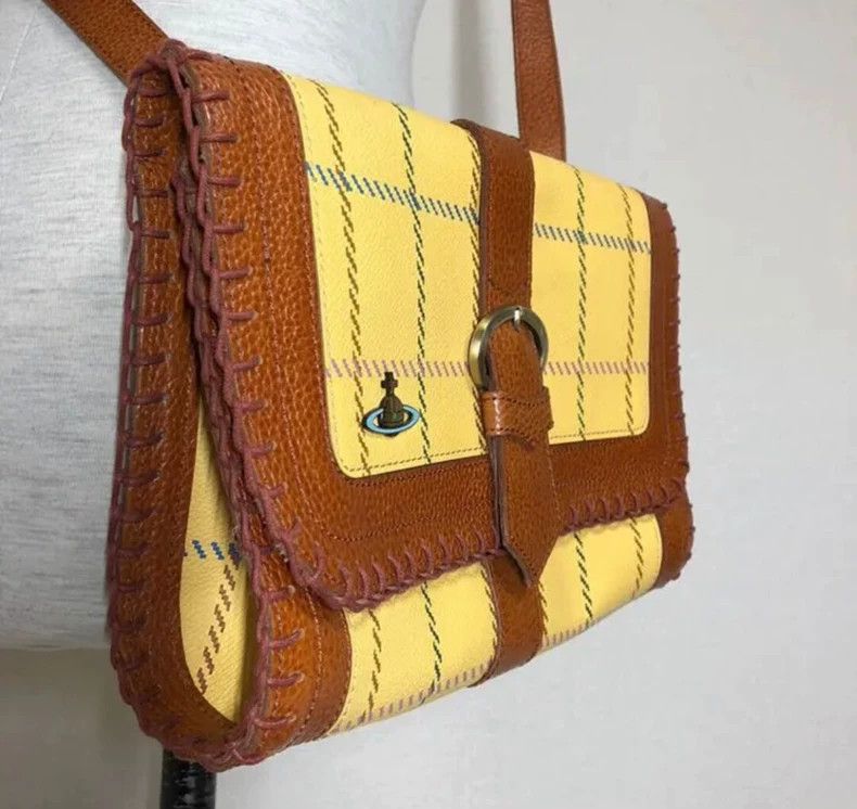 Vivienne Westwood Vivienne Westwood size os Metal Saturn checkered crossbody Size ONE SIZE - 5 Thumbnail