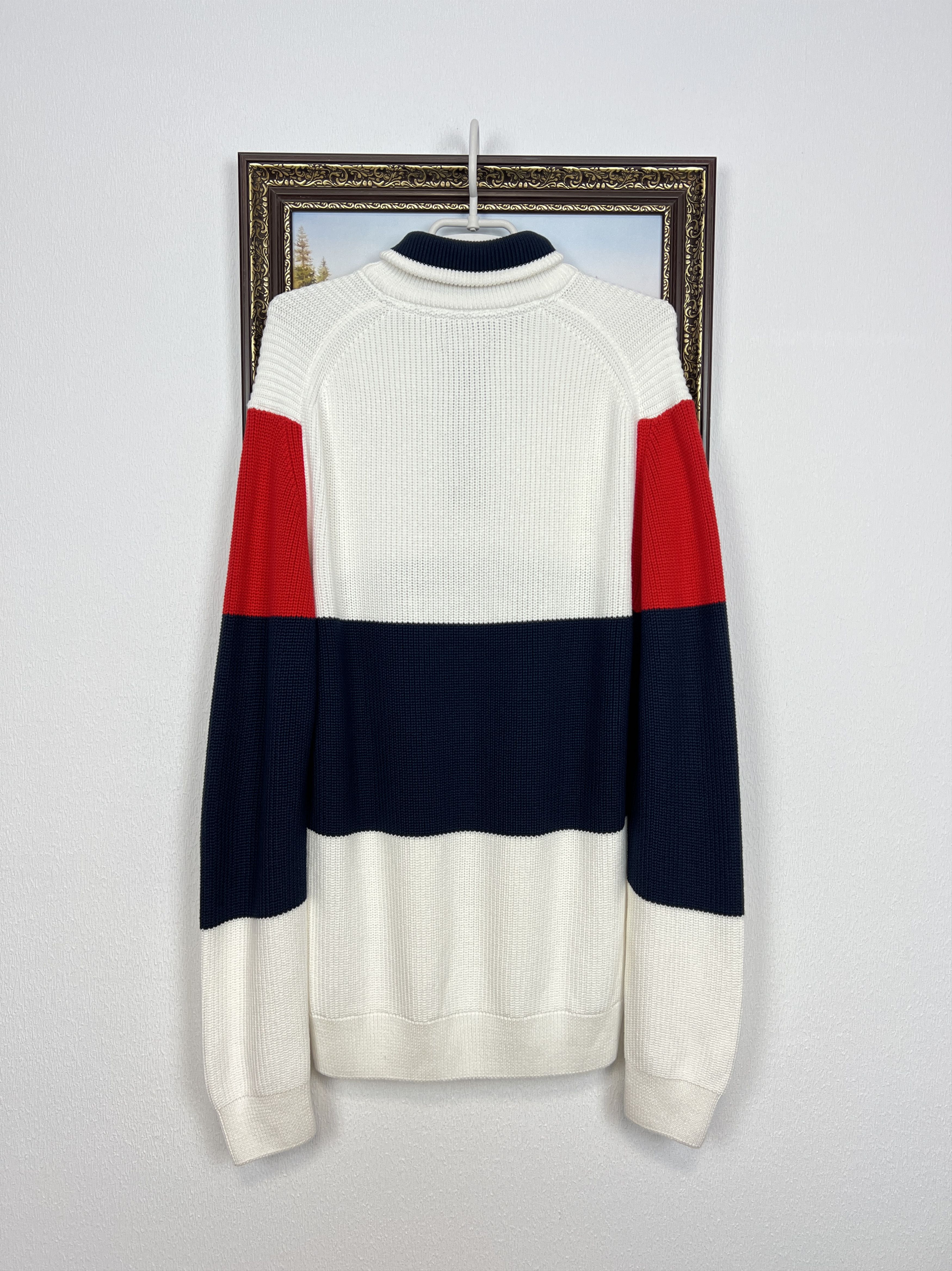 Gant Gant American Sportswear Sweater Big Logo Pullover 1/4 Zip Size US L / EU 52-54 / 3 - 11 Thumbnail
