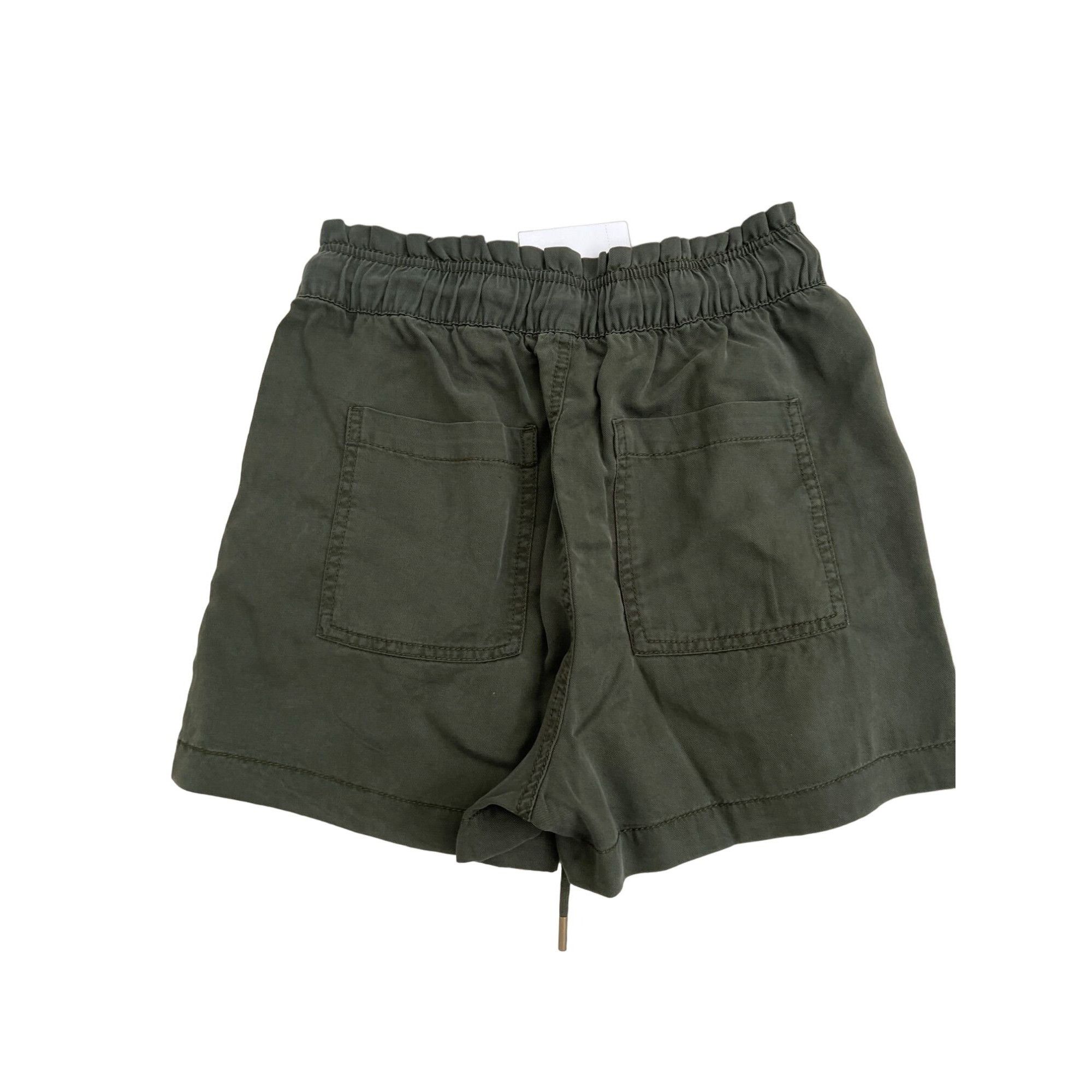 Loft Loft Relaxed Dark Caper Lyocell Shorts Size 27" / US 4 / IT 40 - 3 Thumbnail