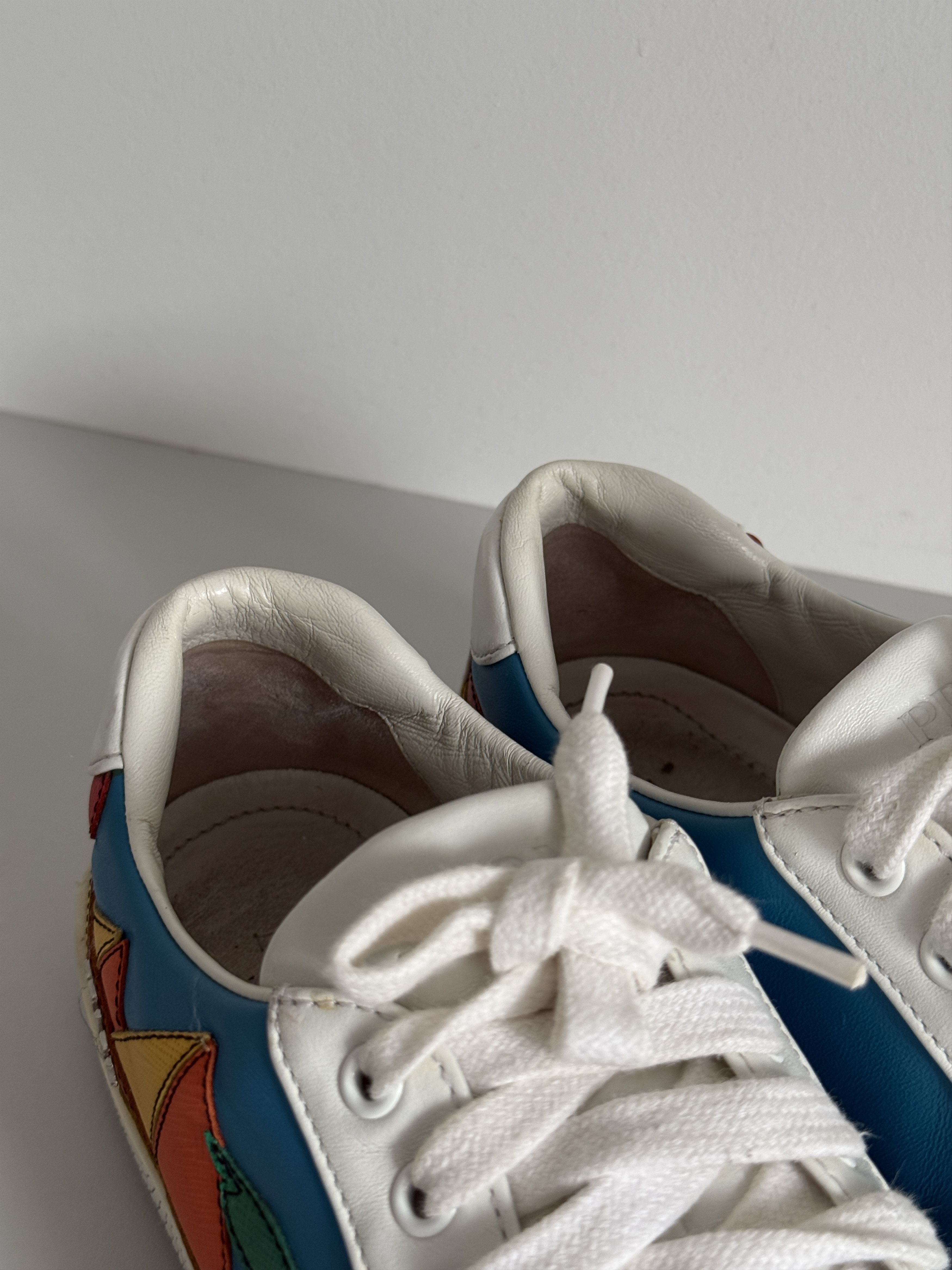 Prada Prada Egyptian Pyramid Low Sneakers Size US 8 / IT 38 - 8 Thumbnail