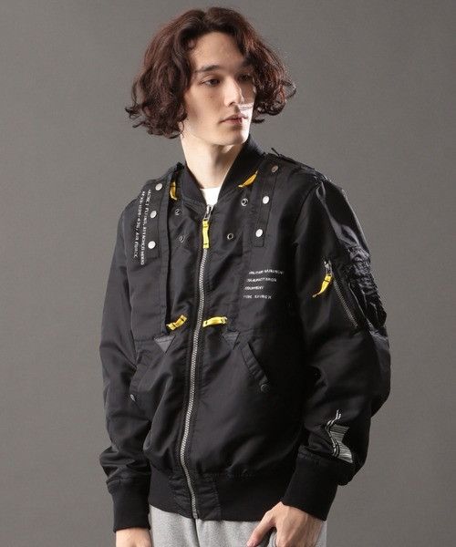 Vintage Vintage Moto Army Military Ma-1 Ridding Jacket Size US M / EU 48-50 / 2 - 23 Thumbnail