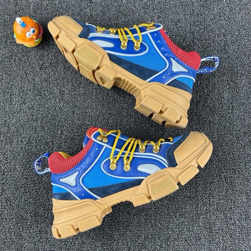 Gucci Gucci Flashtrek Low-Top Casual Sneakers for Men - Size US 7.5 / EU 40-41 - 4 Thumbnail