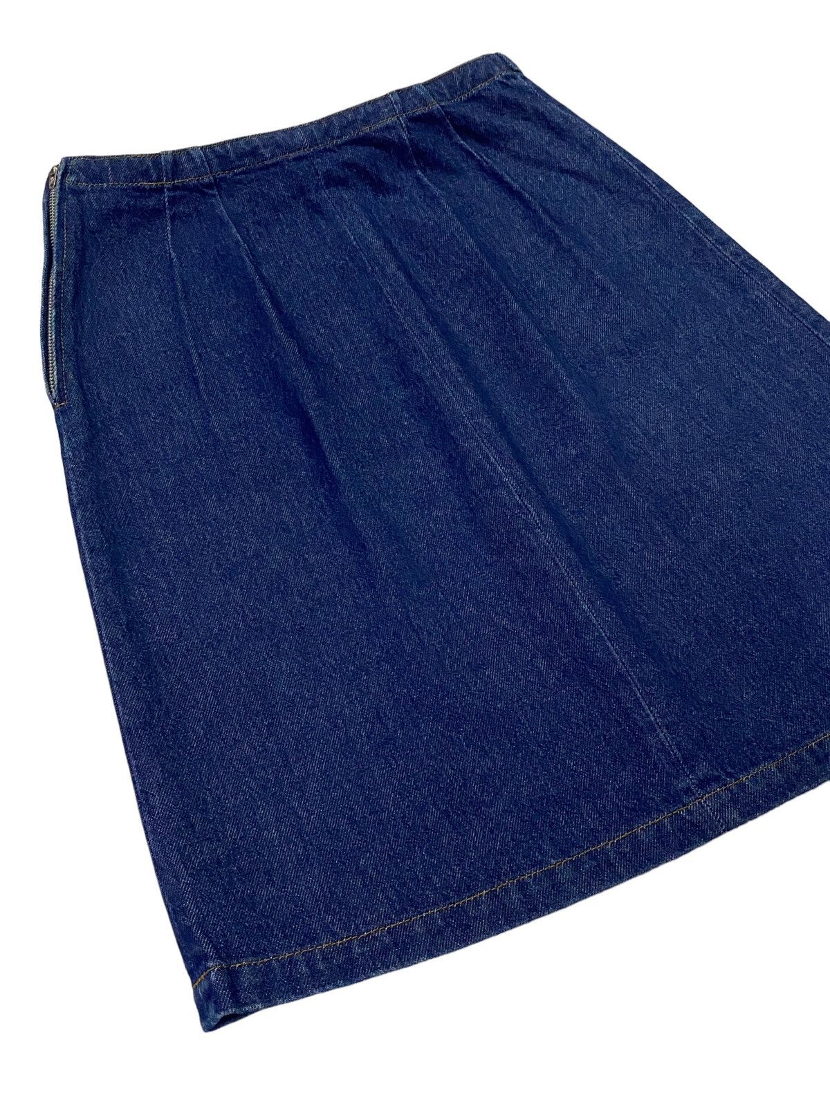 Dries Van Noten Dries Van Noten Patch Pocket Denim Skirt Size 28" / US 6 / IT 42 - 15 Thumbnail