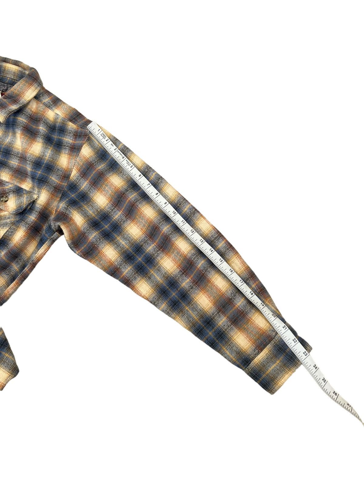 Edwin Vintage 90s Edwin Japan Double Pocket Thick Flannel Shirt Size US L / EU 52-54 / 3 - 4 Thumbnail