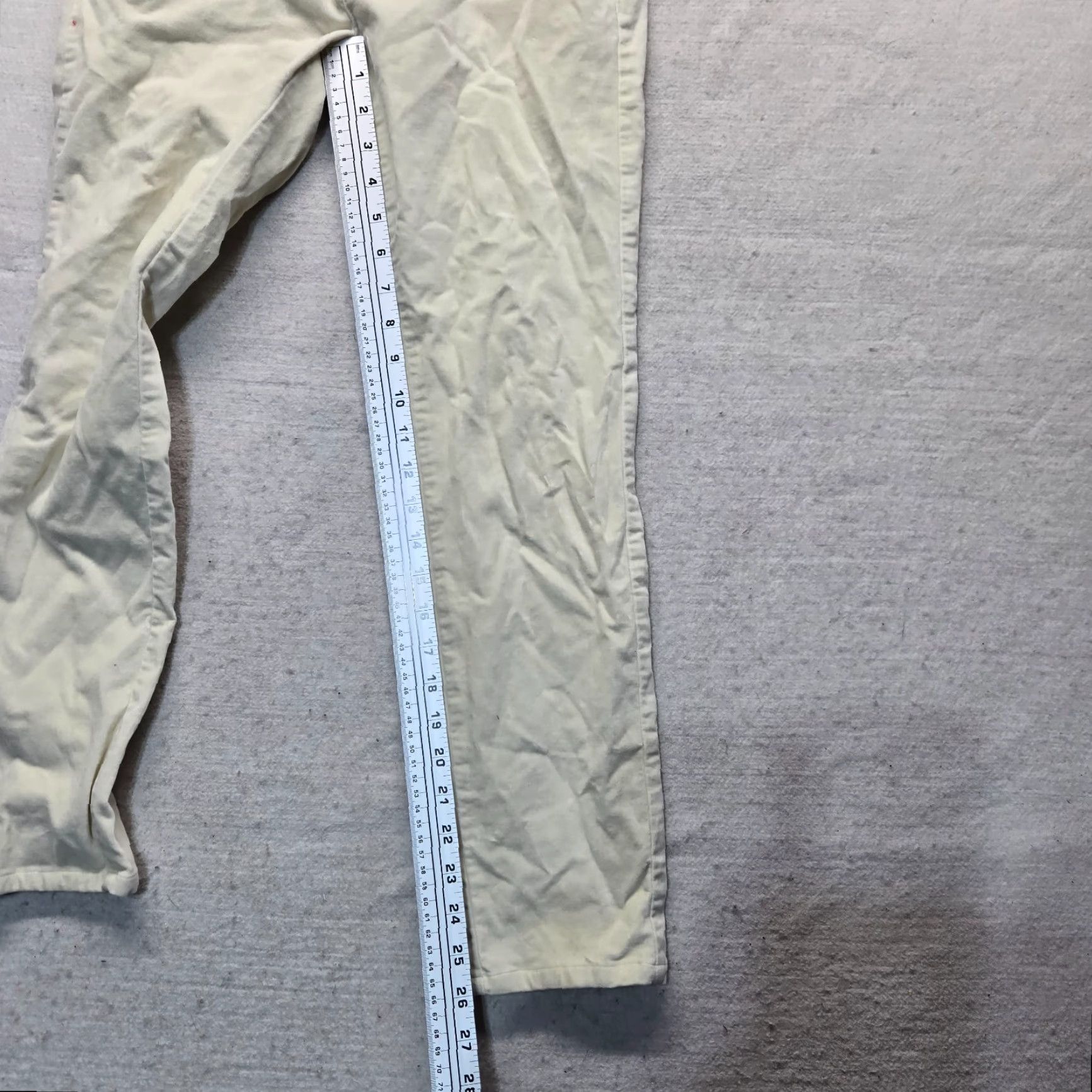 Vintage Garnet Hill Pants Chino Beige Adult Women Size 4 Petite Size 27" / US 4 / IT 40 - 6 Thumbnail