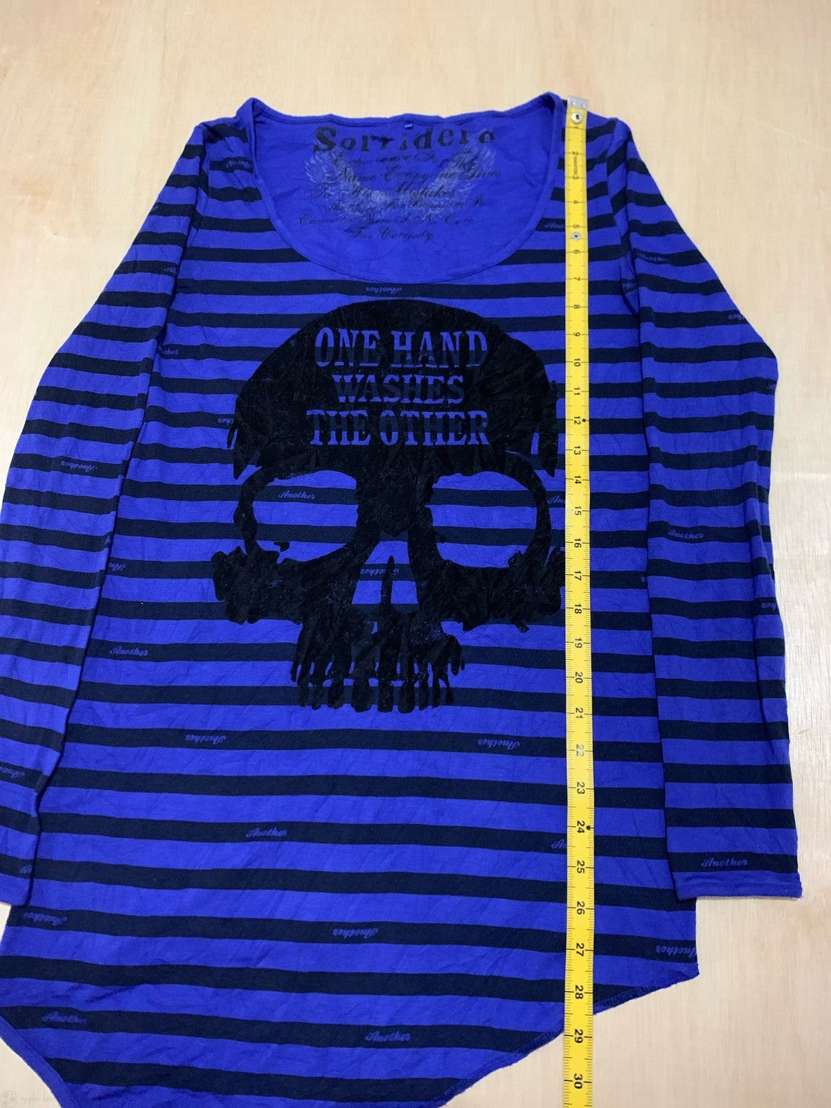 Hysteric Glamour × If Six Was Nine × Japanese Brand Y2k Sorridere Skull Longslevee Ifsixwasnine Punk style Size M / US 6-8 / IT 42-44 - 10 Thumbnail