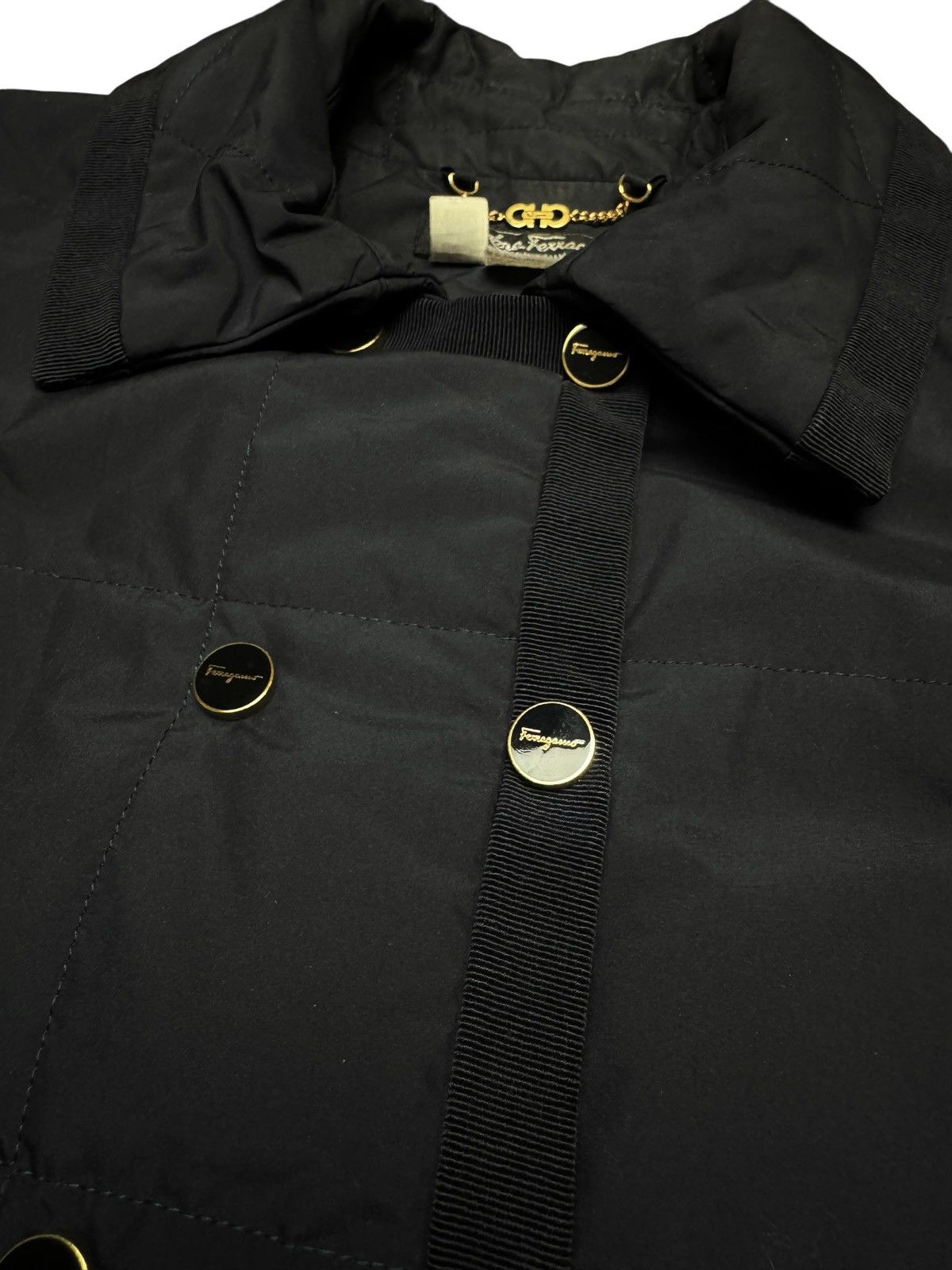 Salvatore Ferragamo SALVATORE FERRAGAMO VINTAGE QUILTED JACKET Size US M / EU 48-50 / 2 - 4 Thumbnail