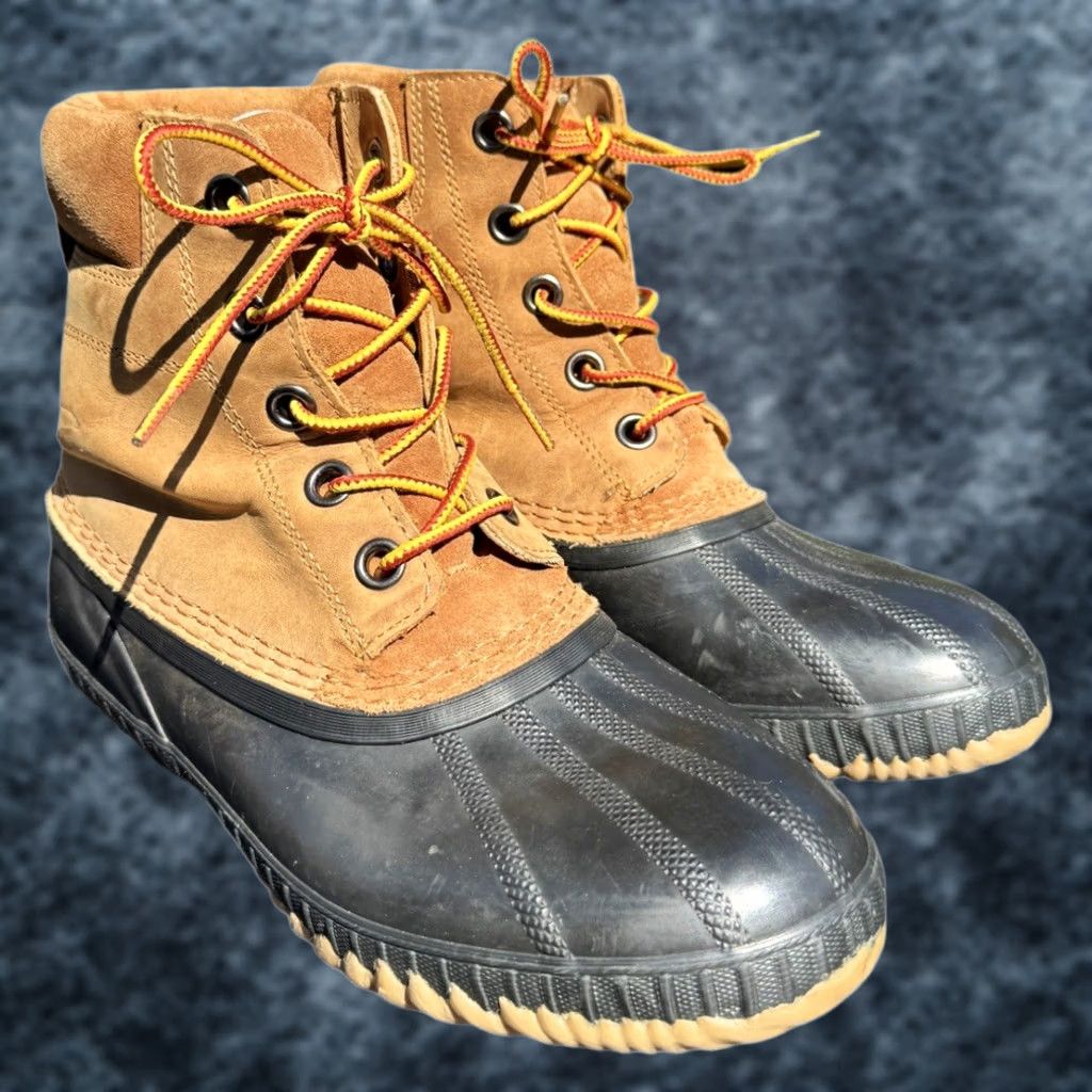 Sorel Greeley Chelsea Boot Men 9.5 Brown Waterproof Suede NM1980-059 Sorel Carson Chelsea Waterproof Boots Men main image 4