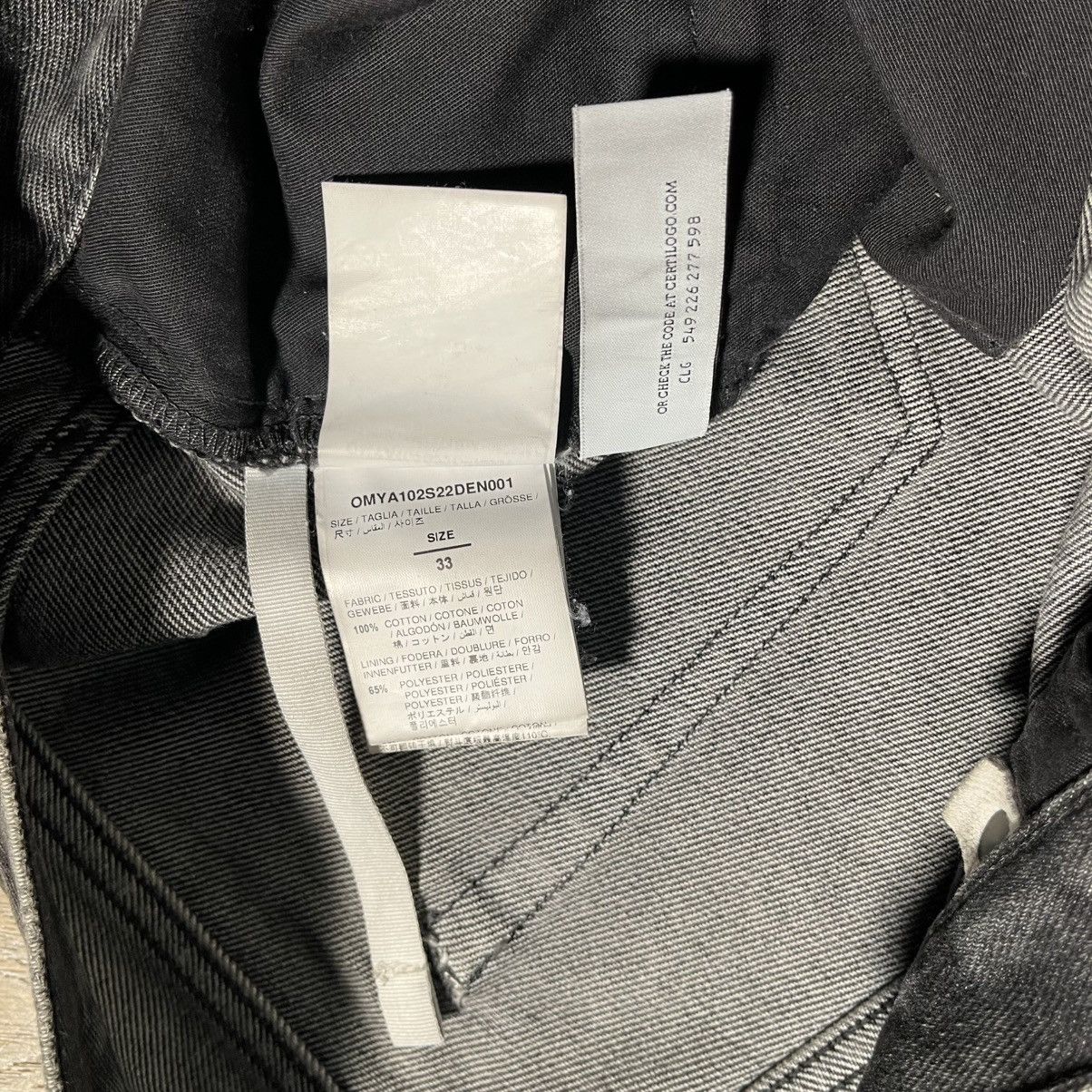 Off-White off white diagonal paint splatter skinny jeans Size US 33 - 6 Thumbnail