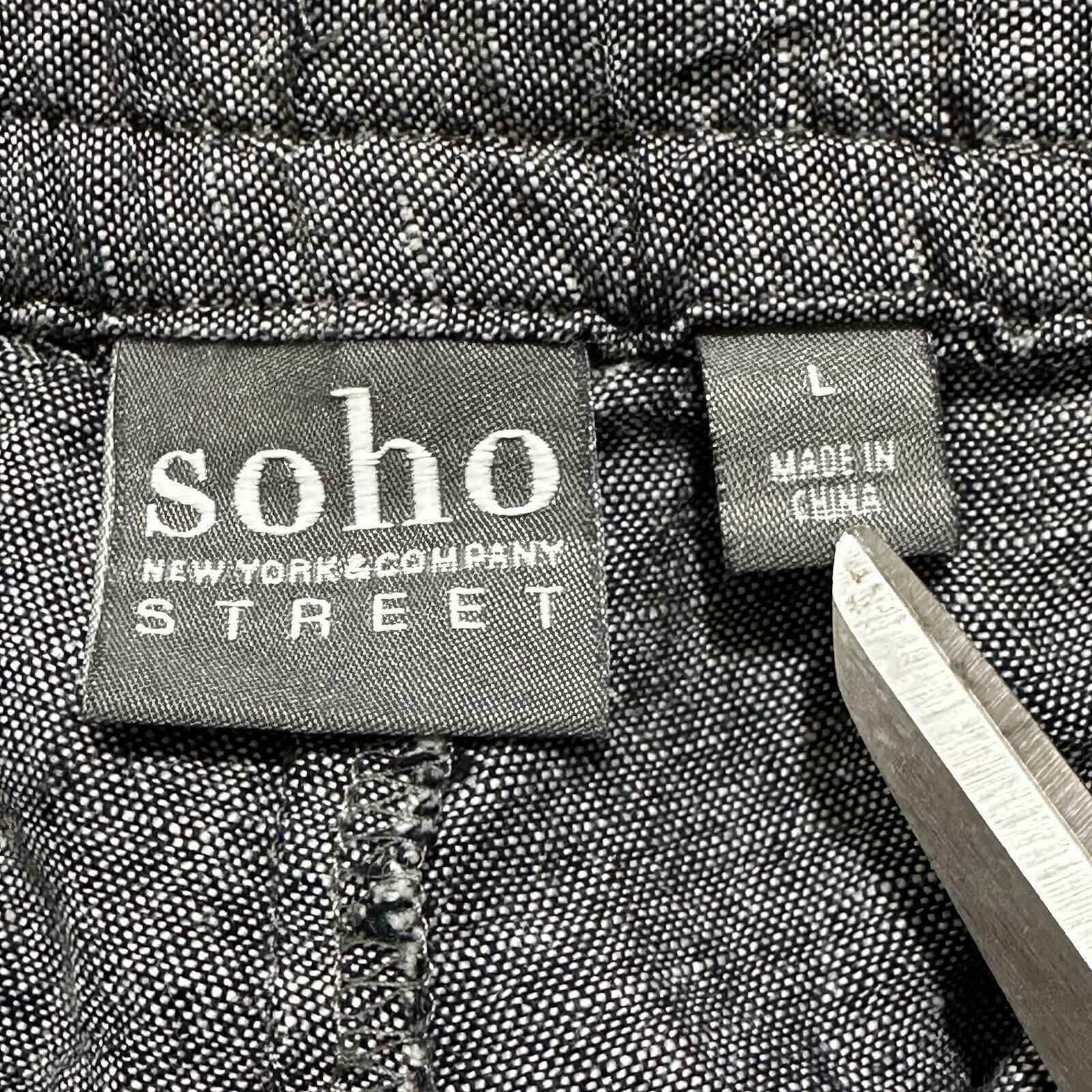 Other Soho Street NY&C Large Linen 3" Inseam Drawstring Shorts Size 34" / US 12 / IT 48 - 4 Thumbnail