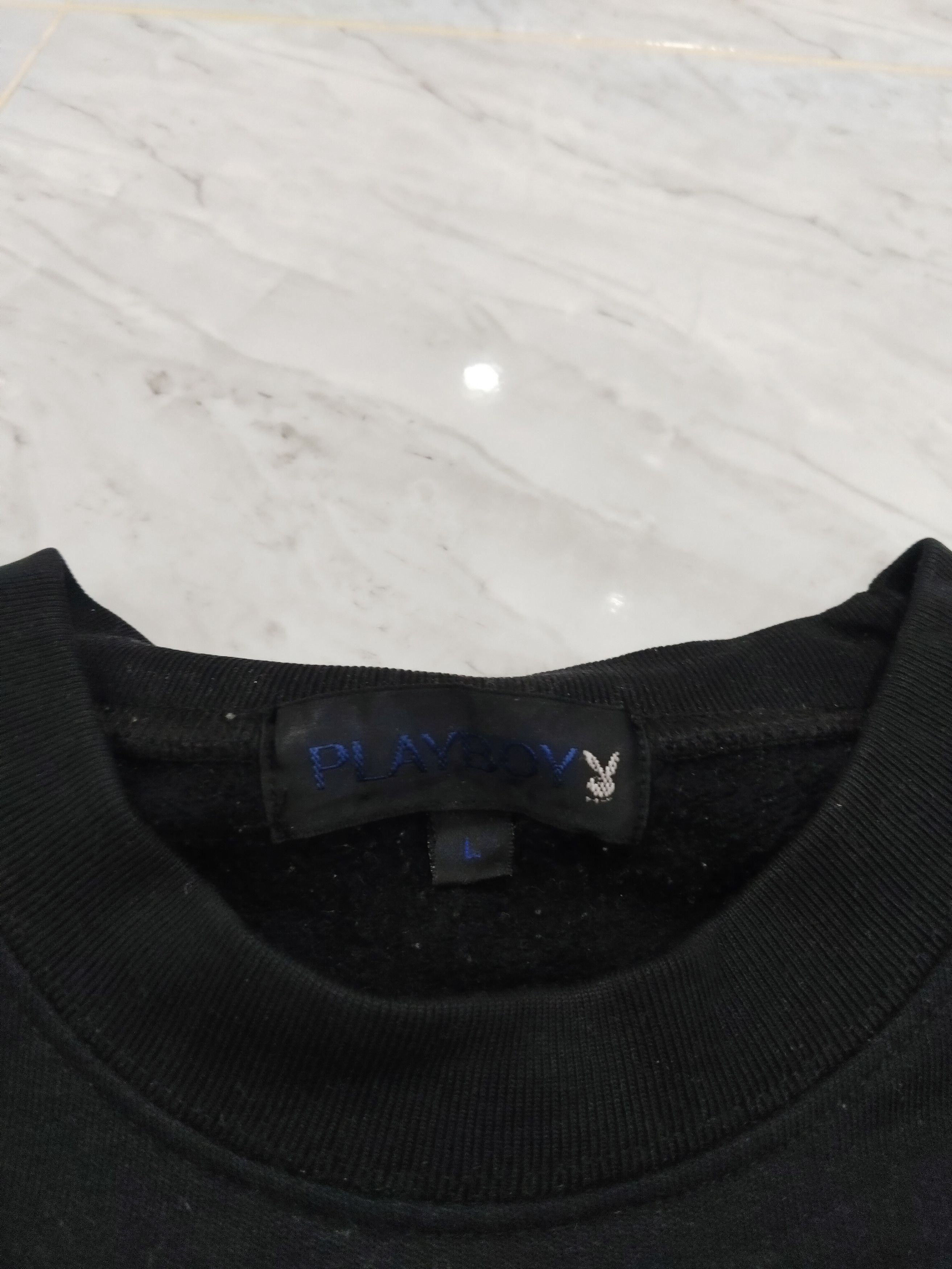 Playboy × Vintage Playboy Big Logo Sweatshirt Size US L / EU 52-54 / 3 - 4 Thumbnail